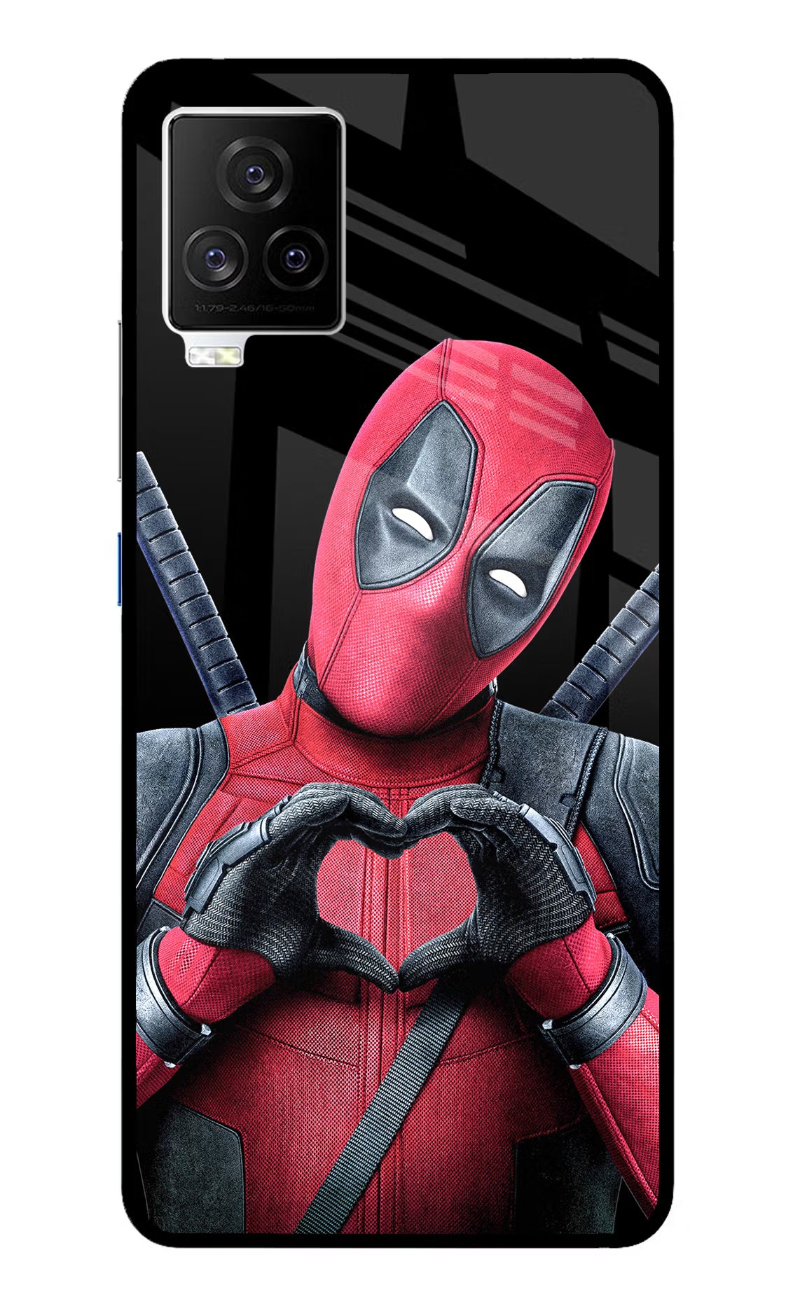 Deadpool iQOO 7 Legend 5G Glass Case - Deadpool iQOO 7 Legend 5G Glass Case Deadpool iQOO 7 Legend 5G Glass Case
