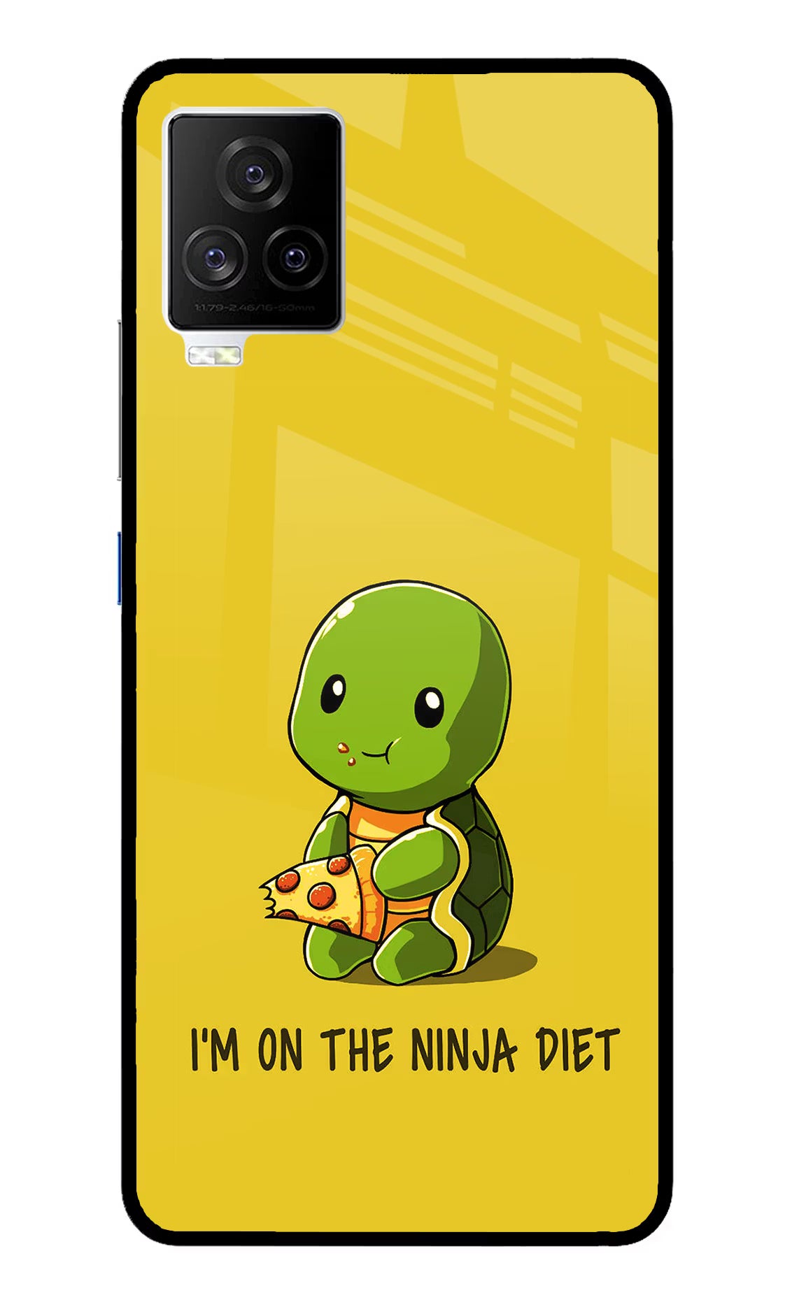 I'm on Ninja Diet iQOO 7 Legend 5G Back Cover - I'm on Ninja Diet iQOO 7 Legend 5G Glass Case Back Cover by Casekaro I'm on Ninja Diet iQOO 7 Legend 5G Glass Case Back Cover by Casekaro