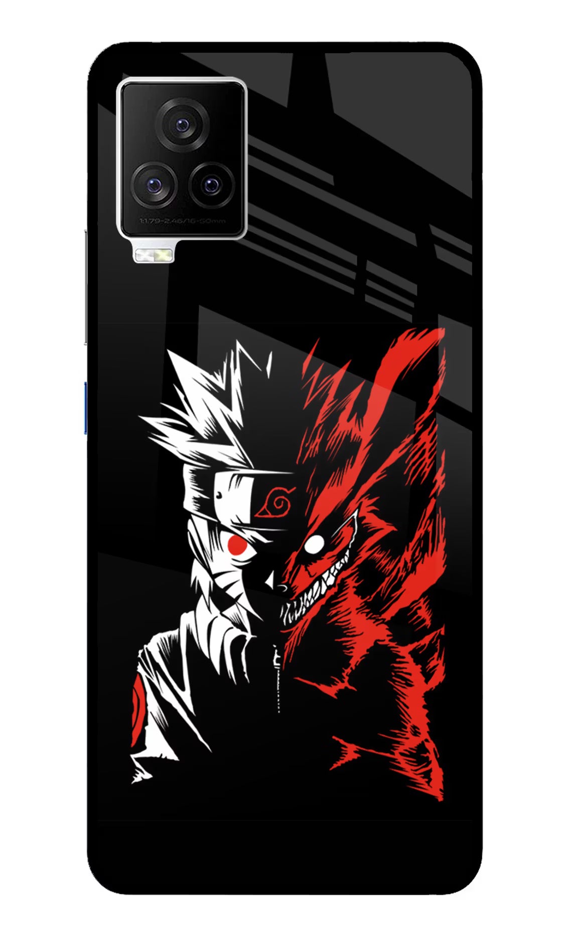 Naruto Two Face iQOO 7 Legend 5G Glass Case - Naruto Two Face iQOO 7 Legend 5G Glass Case Naruto Two Face iQOO 7 Legend 5G Glass Case