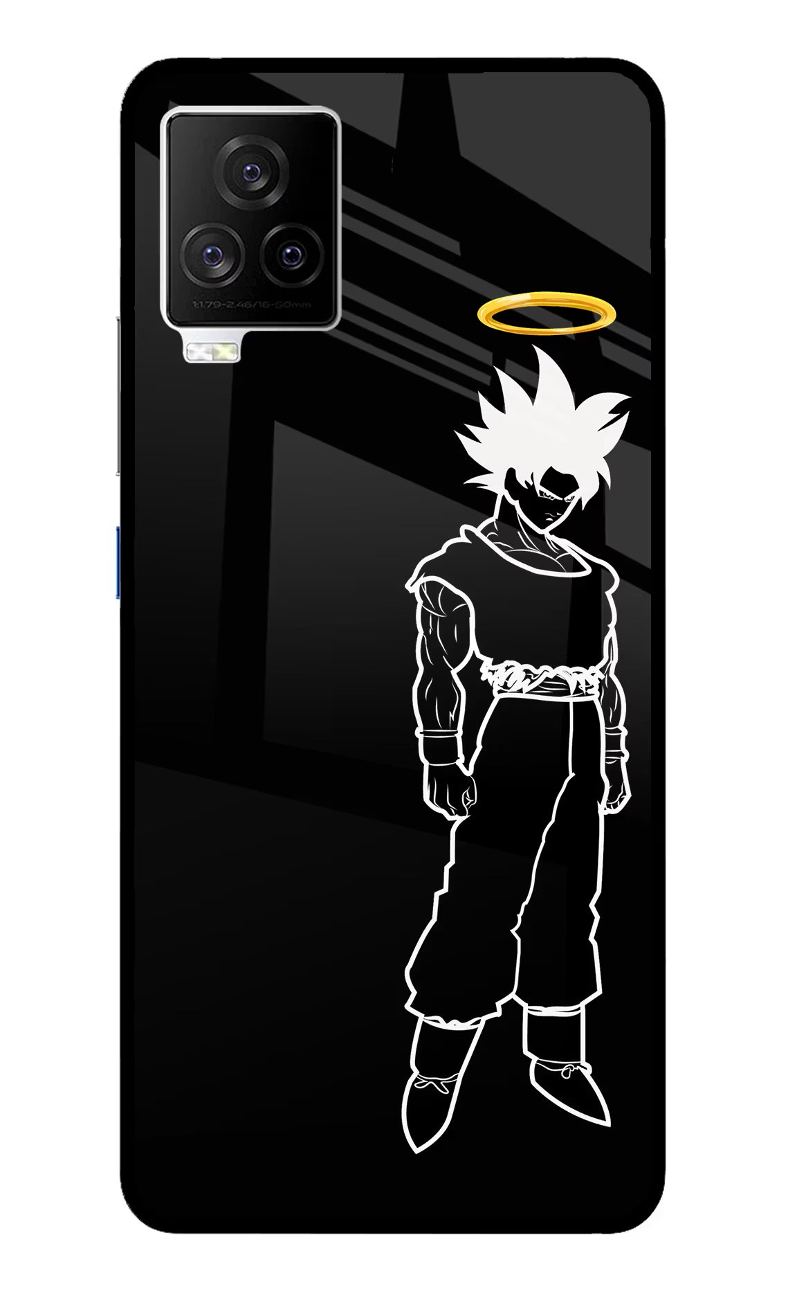 DBS Character iQOO 7 Legend 5G Back Cover - DBS Character iQOO 7 Legend 5G Glass Case Back Cover by Casekaro DBS Character iQOO 7 Legend 5G Glass Case Back Cover by Casekaro