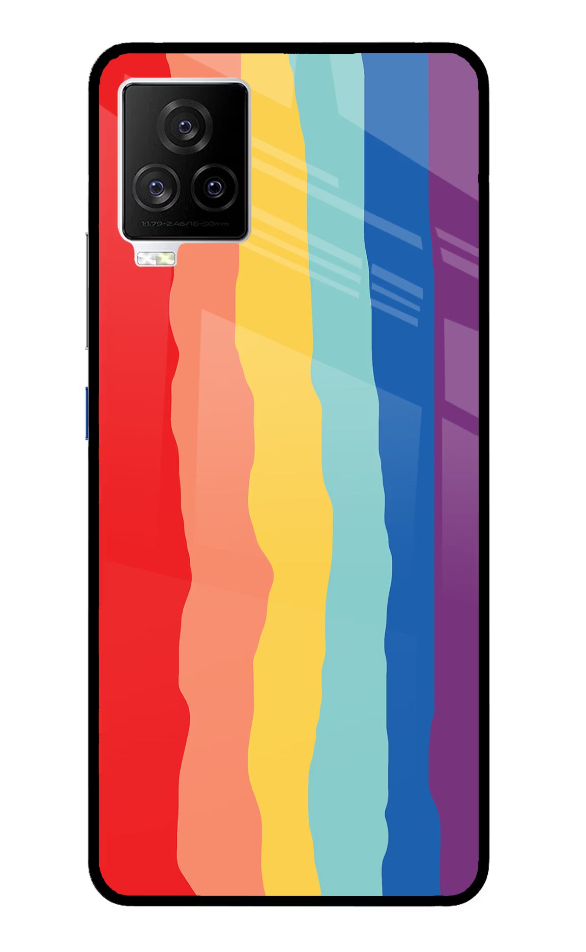 Rainbow iQOO 7 Legend 5G Glass Case - Rainbow iQOO 7 Legend 5G Glass Case Rainbow iQOO 7 Legend 5G Glass Case