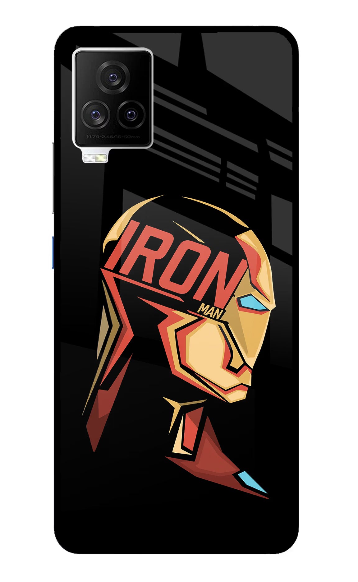 IronMan iQOO 7 Legend 5G Glass Case - IronMan iQOO 7 Legend 5G Glass Case IronMan iQOO 7 Legend 5G Glass Case