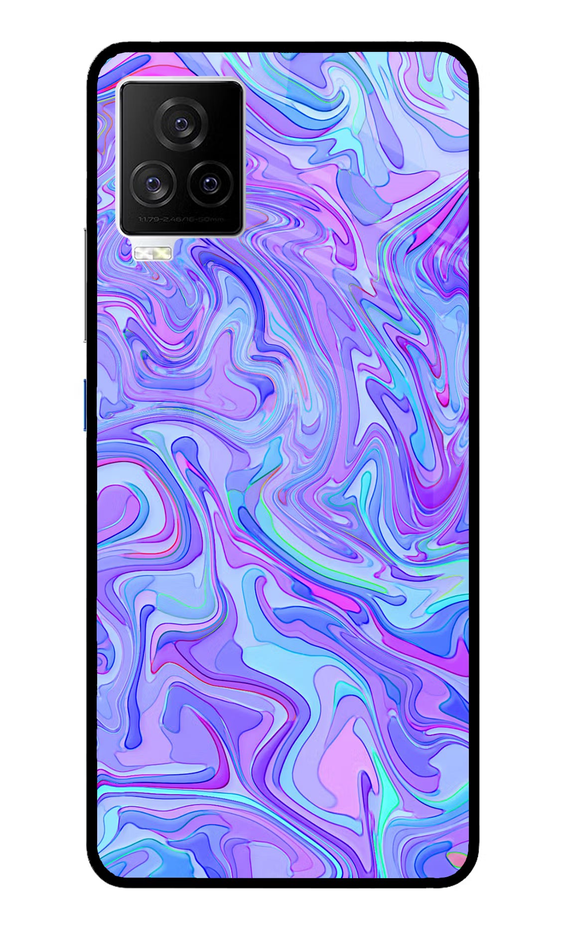 Glitter iQOO 7 Legend 5G Back Cover - Glitter iQOO 7 Legend 5G Glass Case Back Cover by Casekaro Glitter iQOO 7 Legend 5G Glass Case Back Cover by Casekaro