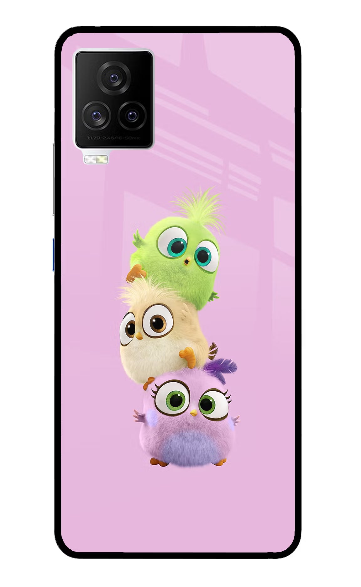 Cute Little Birds iQOO 7 Legend 5G Back Cover - Cute Little Birds iQOO 7 Legend 5G Glass Case Back Cover by Casekaro Cute Little Birds iQOO 7 Legend 5G Glass Case Back Cover by Casekaro