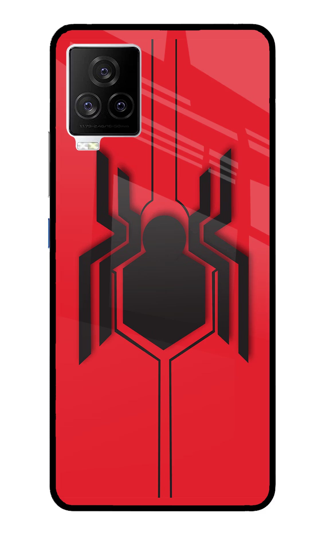 Spider iQOO 7 Legend 5G Glass Case - Spider iQOO 7 Legend 5G Glass Case Spider iQOO 7 Legend 5G Glass Case