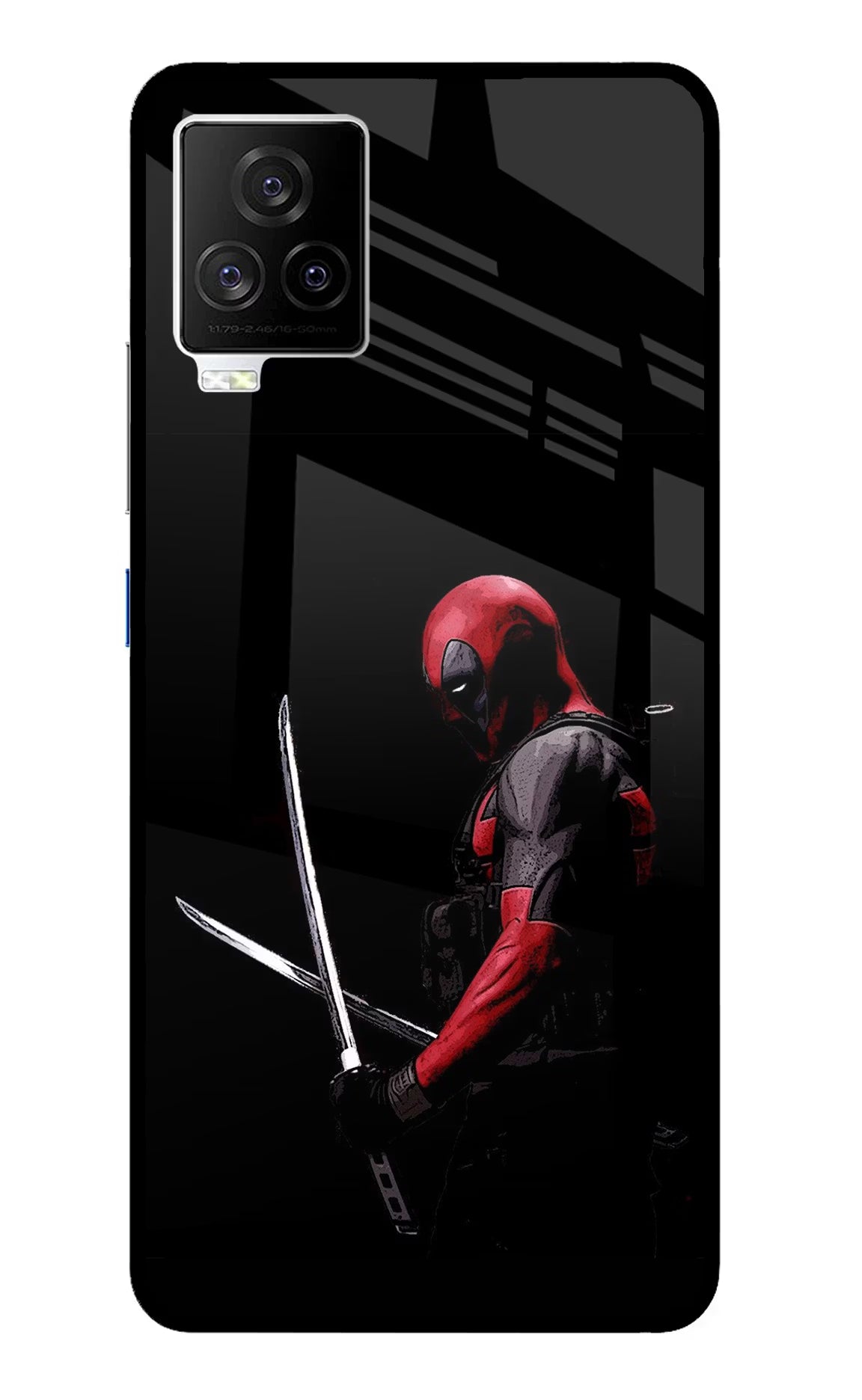 Deadpool iQOO 7 Legend 5G Back Cover - Deadpool iQOO 7 Legend 5G Glass Case Back Cover by Casekaro Deadpool iQOO 7 Legend 5G Glass Case Back Cover by Casekaro