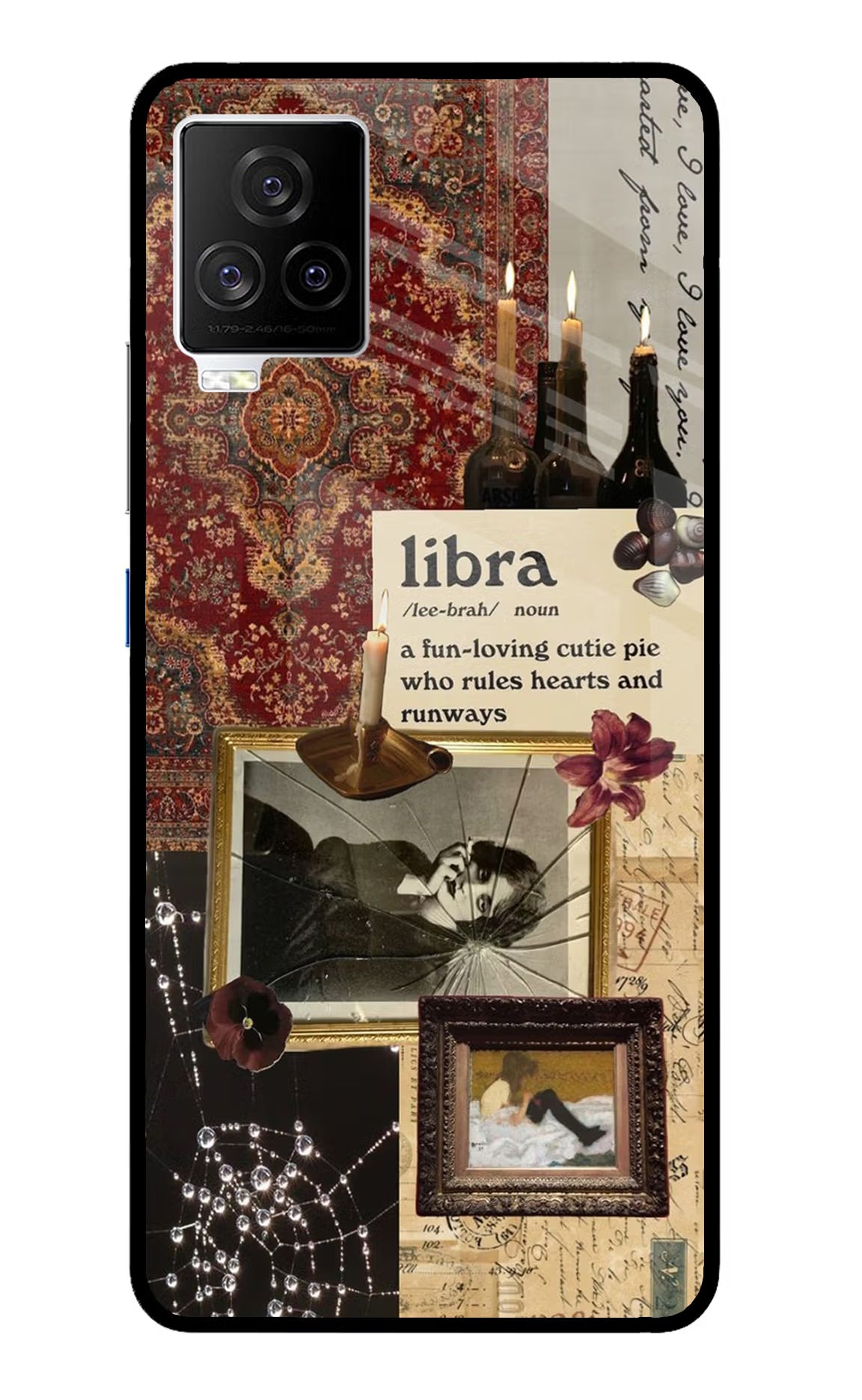 Libra Zodiac iQOO 7 Legend 5G Glass Case - Libra Zodiac iQOO 7 Legend 5G Glass Case Libra Zodiac iQOO 7 Legend 5G Glass Case