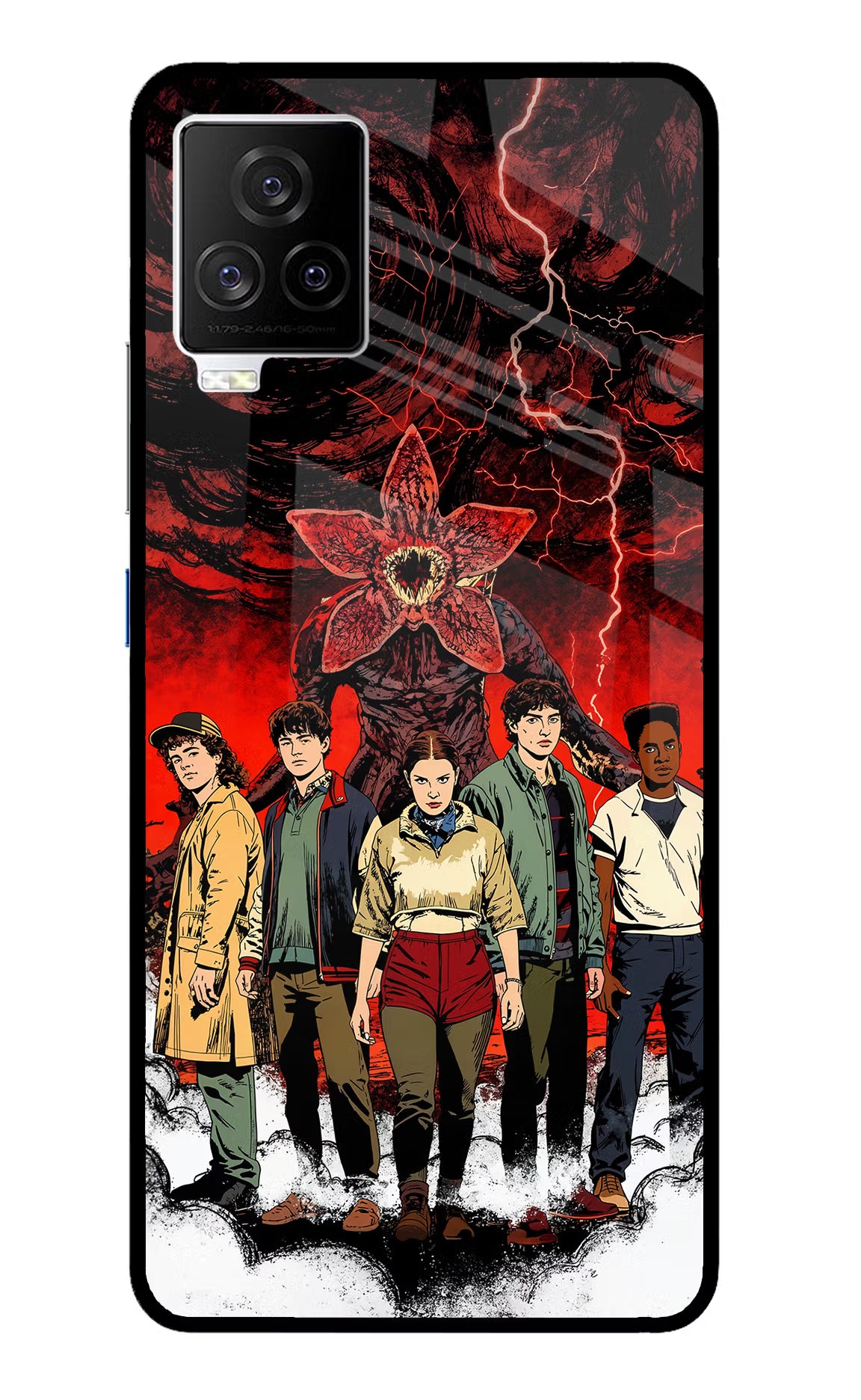 Ordinary Things Characters iQOO 7 Legend 5G Back Cover - Ordinary Things Characters iQOO 7 Legend 5G Glass Case Back Cover by Casekaro Ordinary Things Characters iQOO 7 Legend 5G Glass Case Back Cover by Casekaro