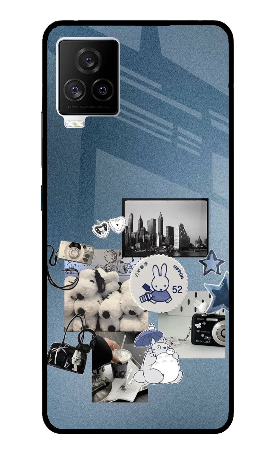 Miffy iQOO 7 Legend 5G Back Cover - Miffy iQOO 7 Legend 5G Glass Case Back Cover by Casekaro Miffy iQOO 7 Legend 5G Glass Case Back Cover by Casekaro