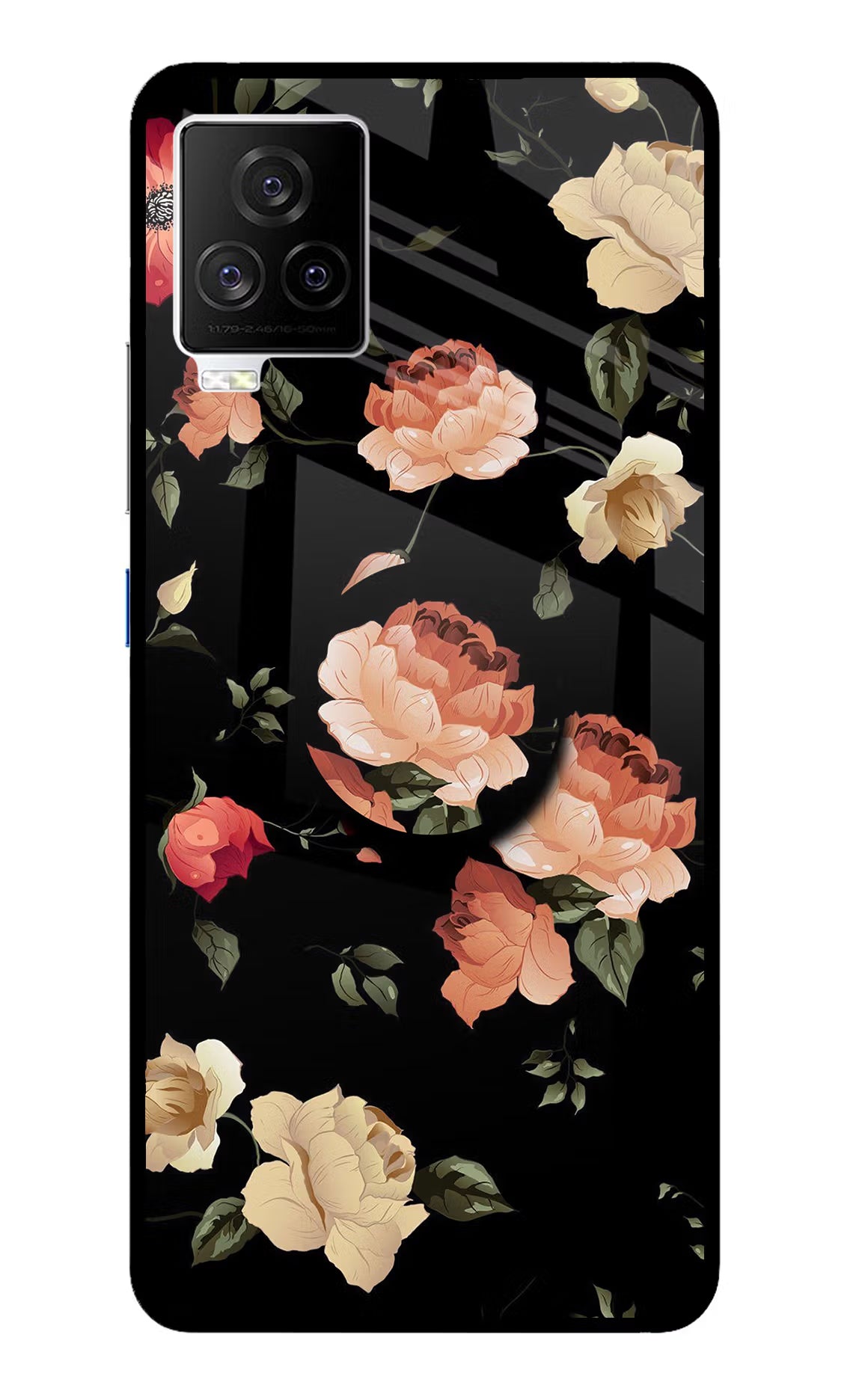 Flowers iQOO 7 Legend 5G Pop Case - Flowers iQOO 7 Legend 5G Pop Case by Casekaro Flowers iQOO 7 Legend 5G Pop Case by Casekaro