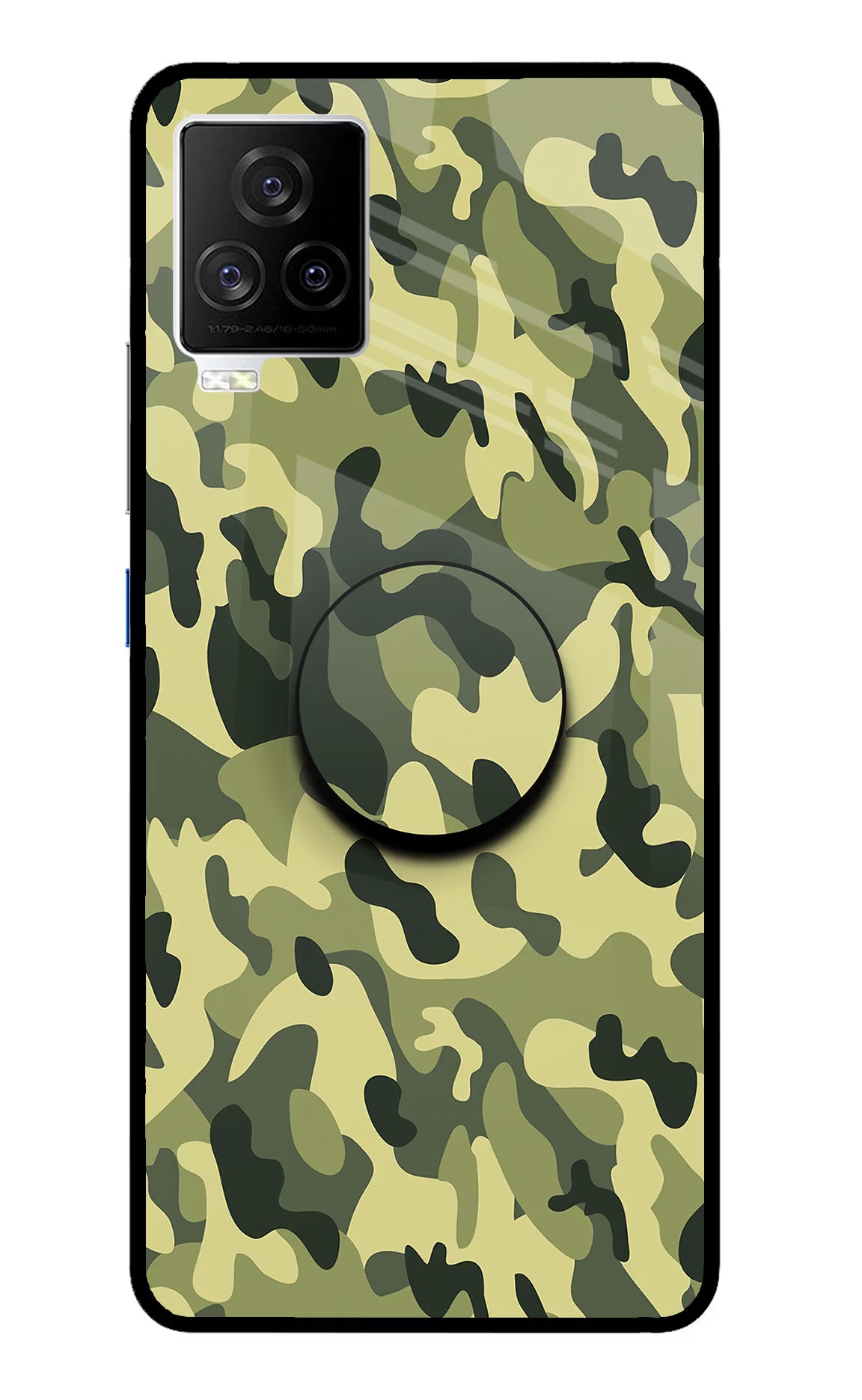 Camouflage iQOO 7 Legend 5G Pop Case - Camouflage iQOO 7 Legend 5G Pop Case by Casekaro Camouflage iQOO 7 Legend 5G Pop Case by Casekaro