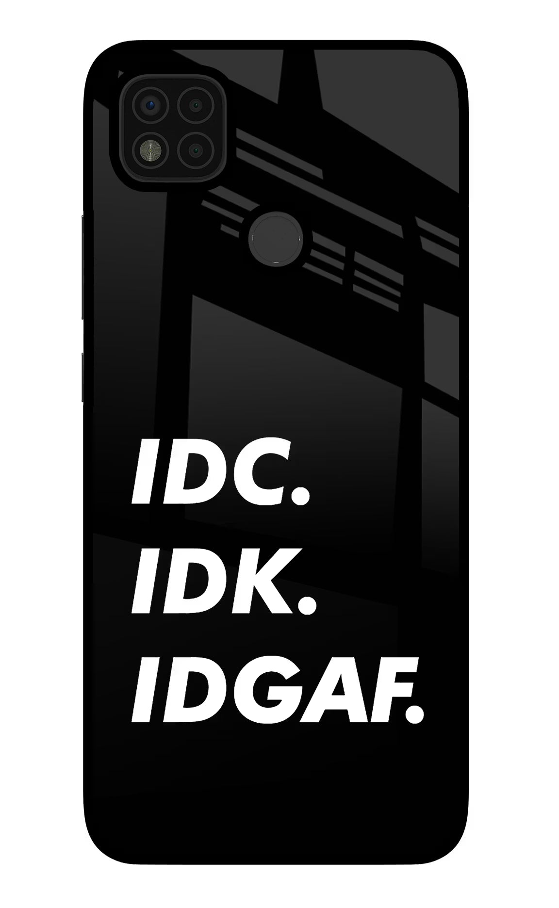 Idc Idk Idgaf Poco C31 Glass Case - Idc Idk Idgaf Poco C31 Glass Case Idc Idk Idgaf Poco C31 Glass Case