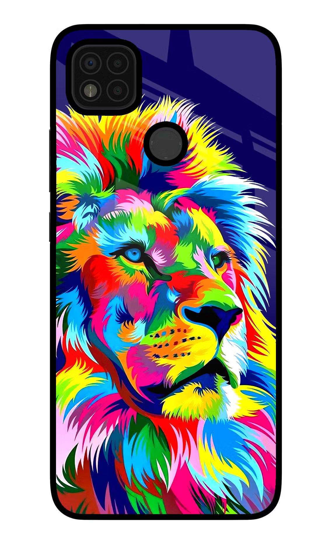 Vector Art Lion Poco C31 Glass Case - Vector Art Lion Poco C31 Glass Case Vector Art Lion Poco C31 Glass Case