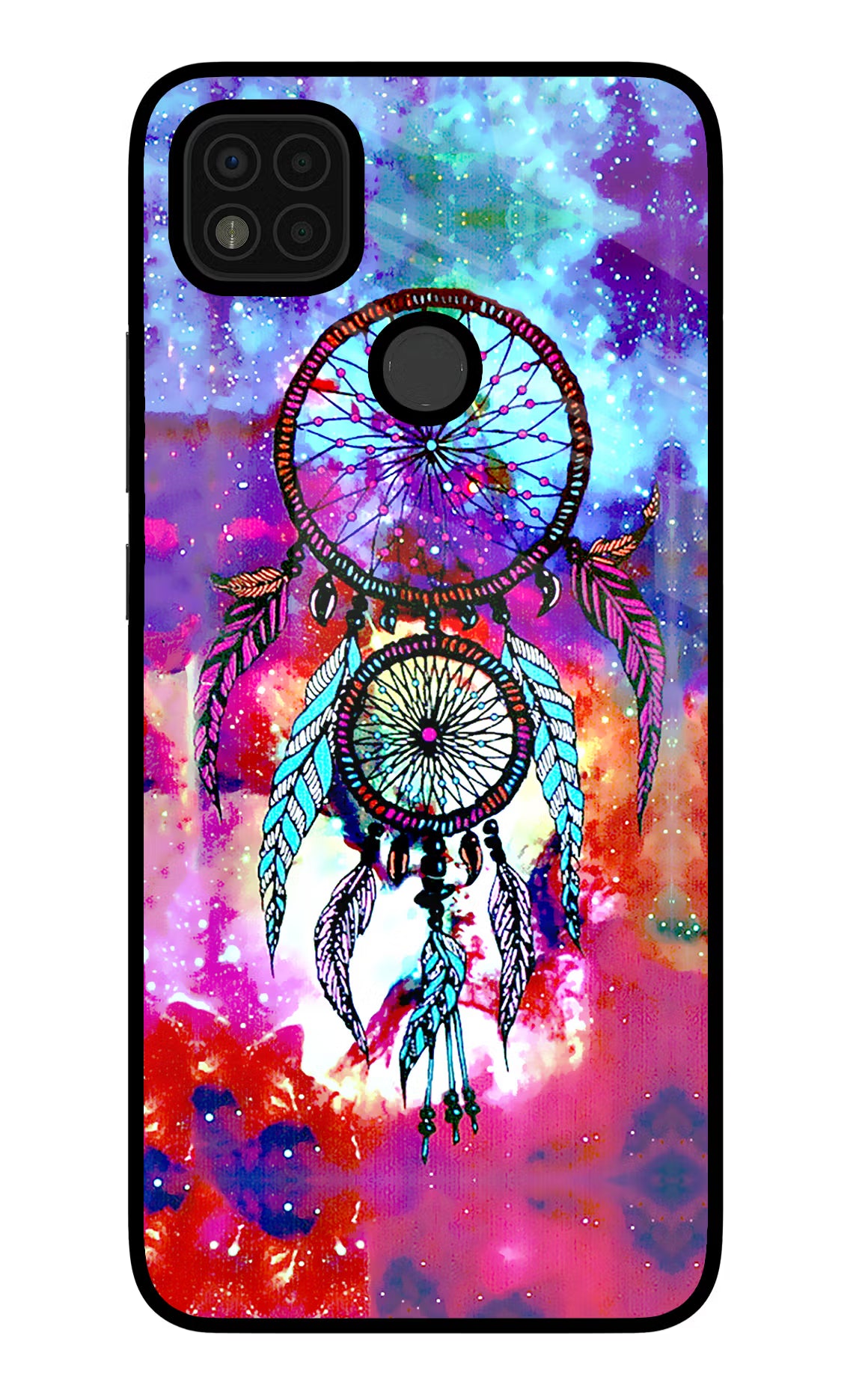 Dream Catcher Abstract Poco C31 Glass Case - Dream Catcher Abstract Poco C31 Glass Case Dream Catcher Abstract Poco C31 Glass Case