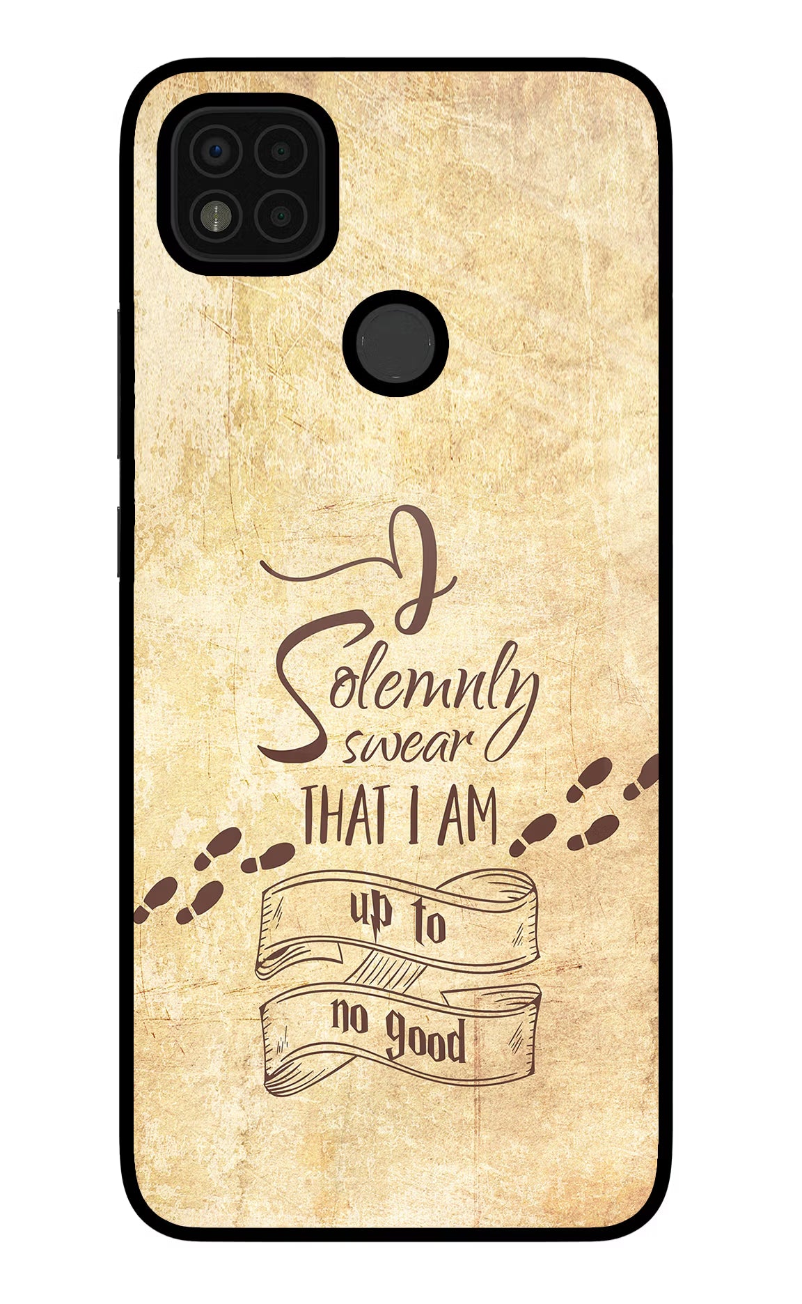I Solemnly swear that i up to no good Poco C31 Glass Case - I Solemnly swear that i up to no good Poco C31 Glass Case I Solemnly swear that i up to no good Poco C31 Glass Case