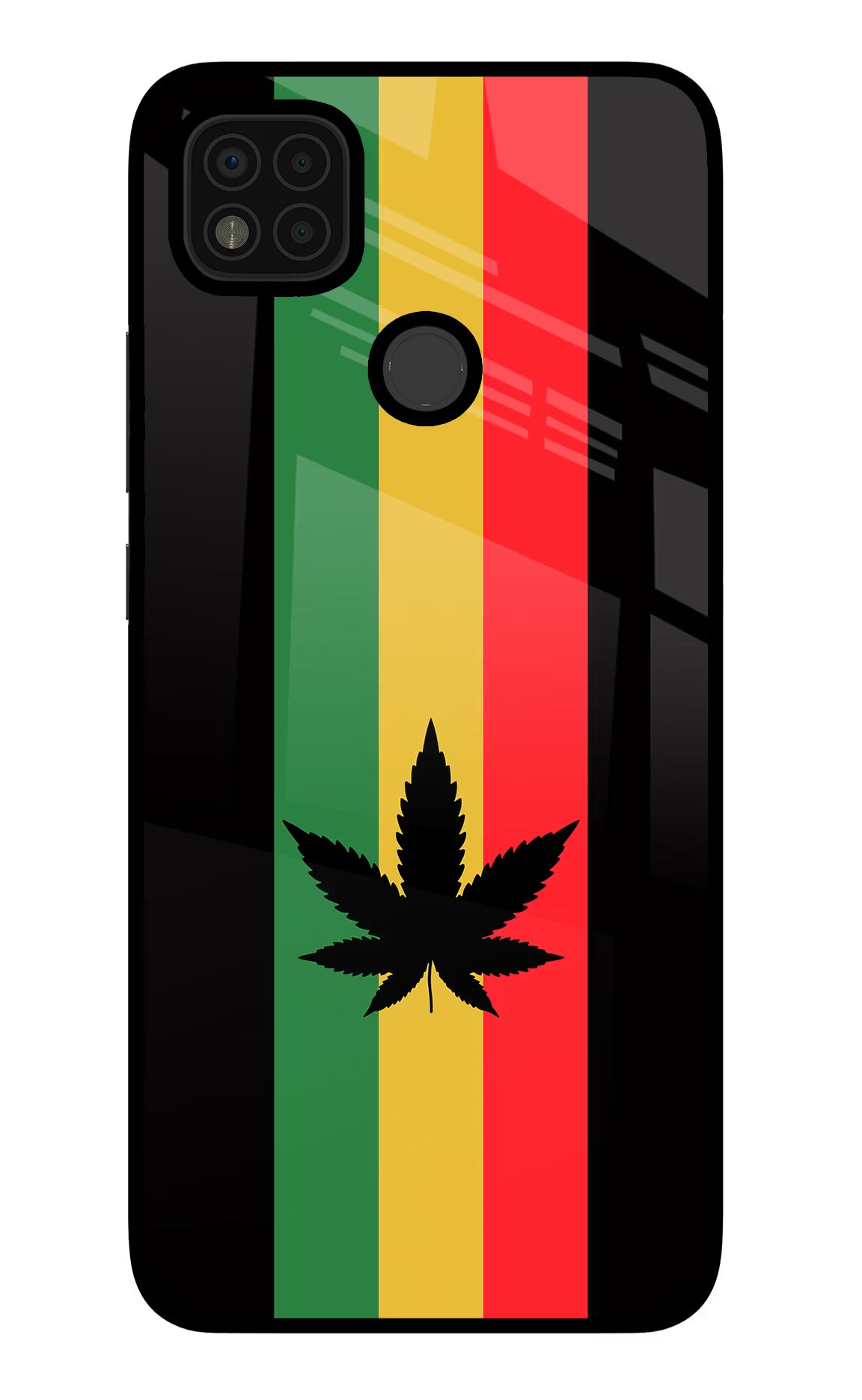 Weed Flag Poco C31 Glass Case - Weed Flag Poco C31 Glass Case Weed Flag Poco C31 Glass Case