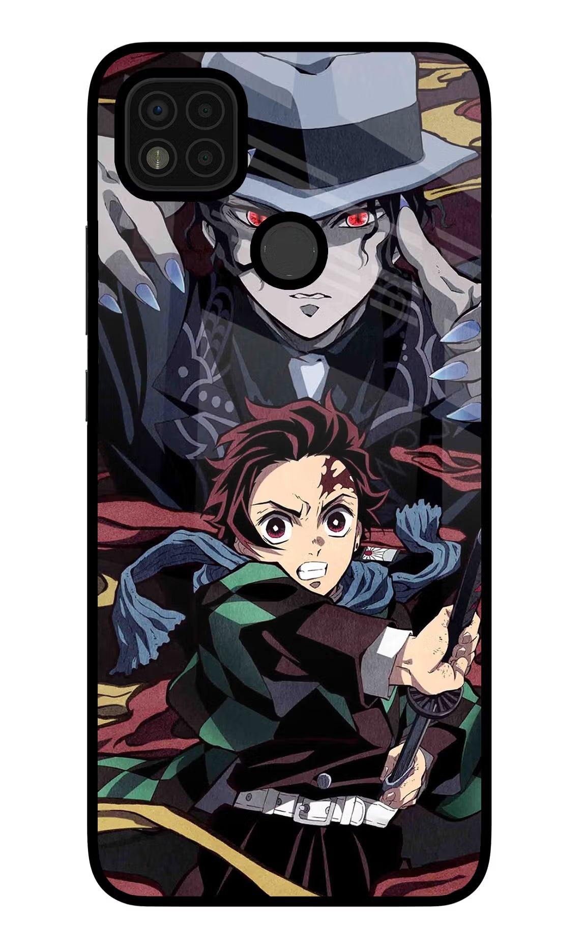 Demon Slayer Poco C31 Glass Case - Demon Slayer Poco C31 Glass Case Demon Slayer Poco C31 Glass Case