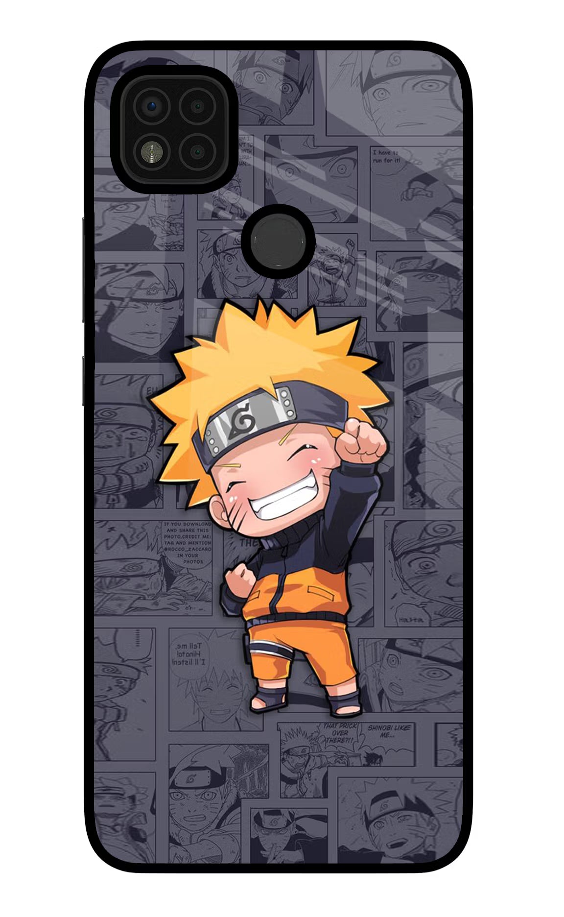 Chota Naruto Poco C31 Glass Case - Chota Naruto Poco C31 Glass Case Chota Naruto Poco C31 Glass Case