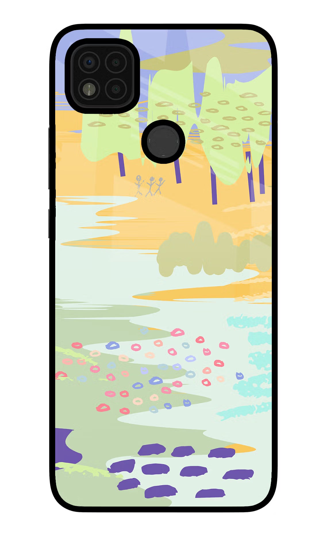 Scenery Poco C31 Glass Case - Scenery Poco C31 Glass Case Scenery Poco C31 Glass Case