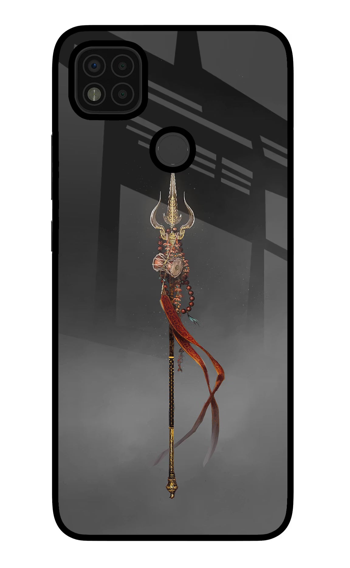 Shiv Trishul Poco C31 Glass Case - Shiv Trishul Poco C31 Glass Case Shiv Trishul Poco C31 Glass Case