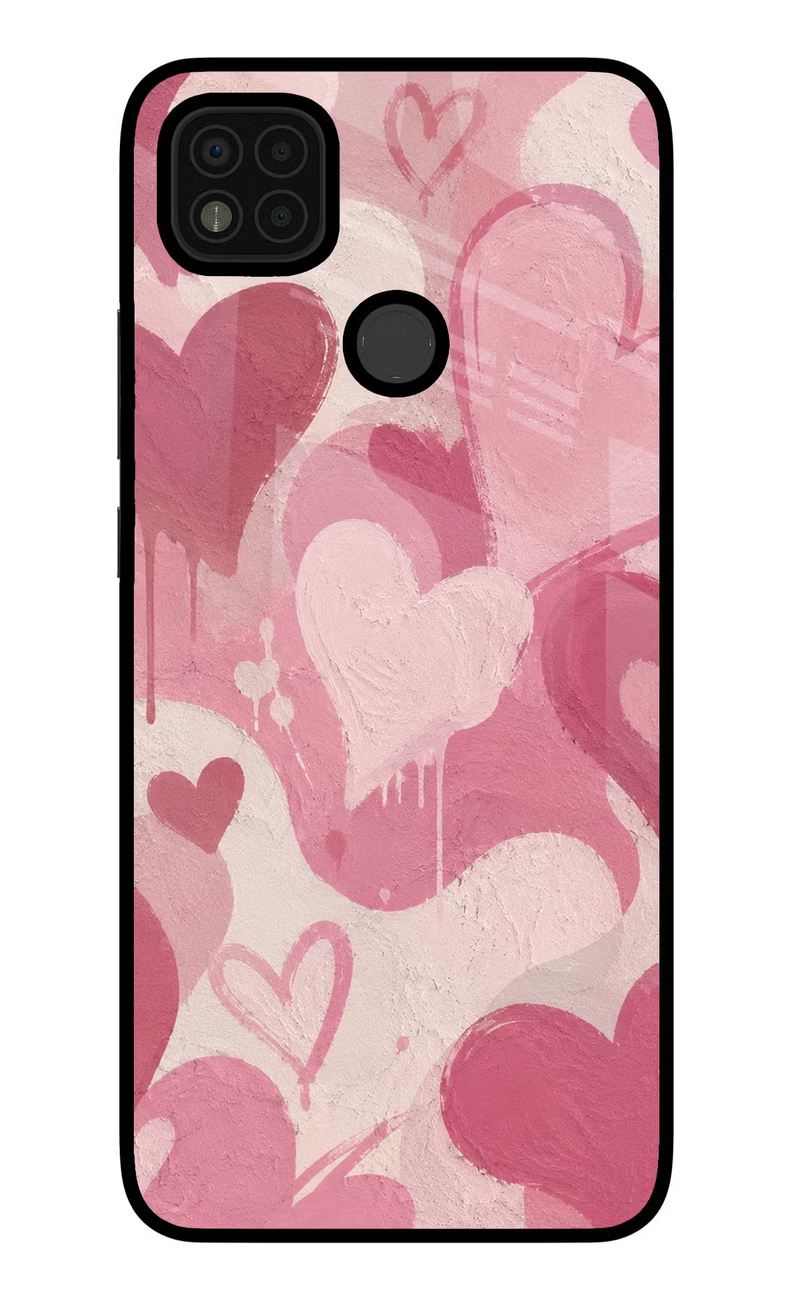 Hearty case Poco C31 Glass Case - Hearty case Poco C31 Glass Case Hearty case Poco C31 Glass Case