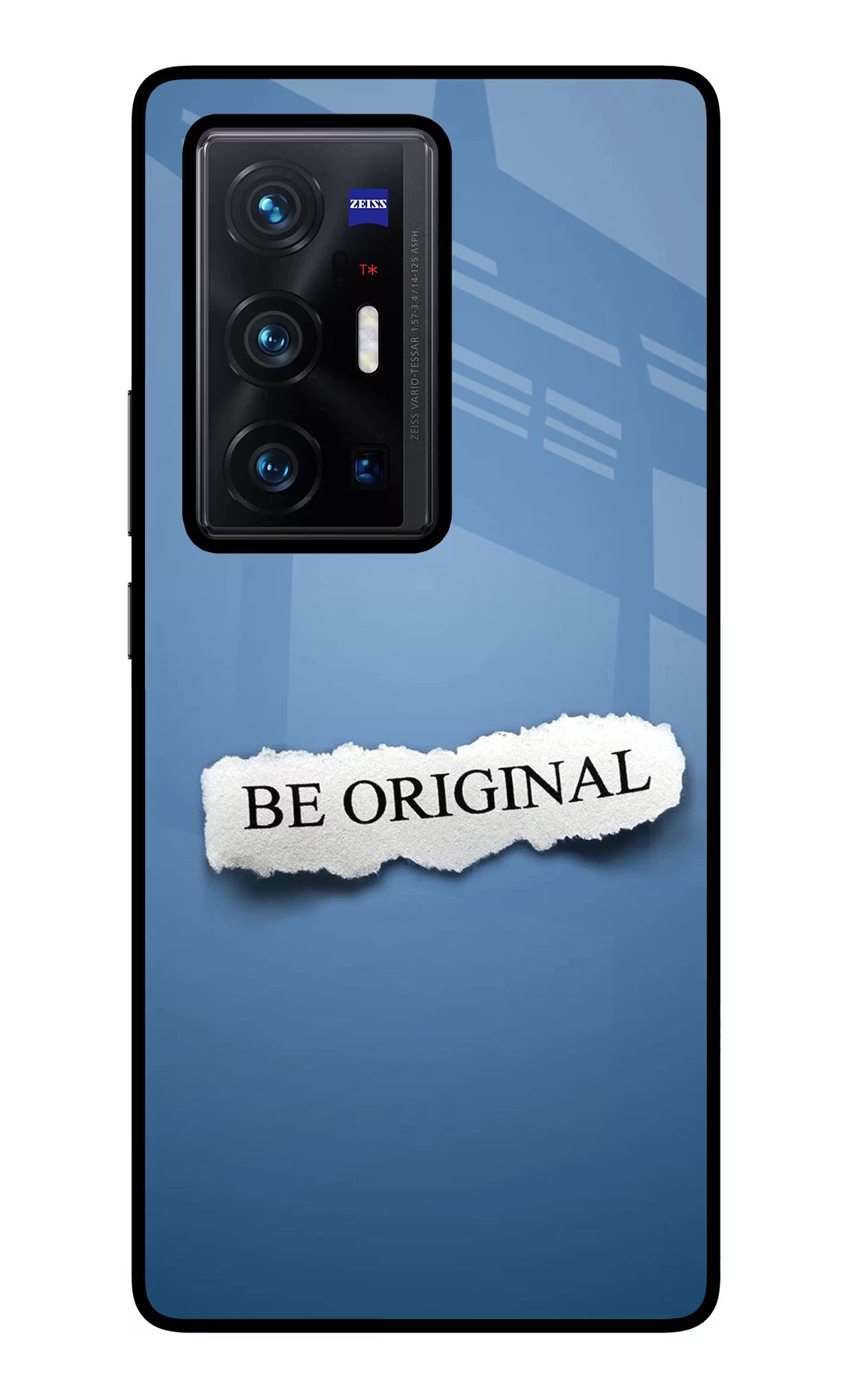 Be Original Vivo X70 Pro+ Back Cover - Be Original Vivo X70 Pro+ Glass Case Back Cover by Casekaro Be Original Vivo X70 Pro+ Glass Case Back Cover by Casekaro