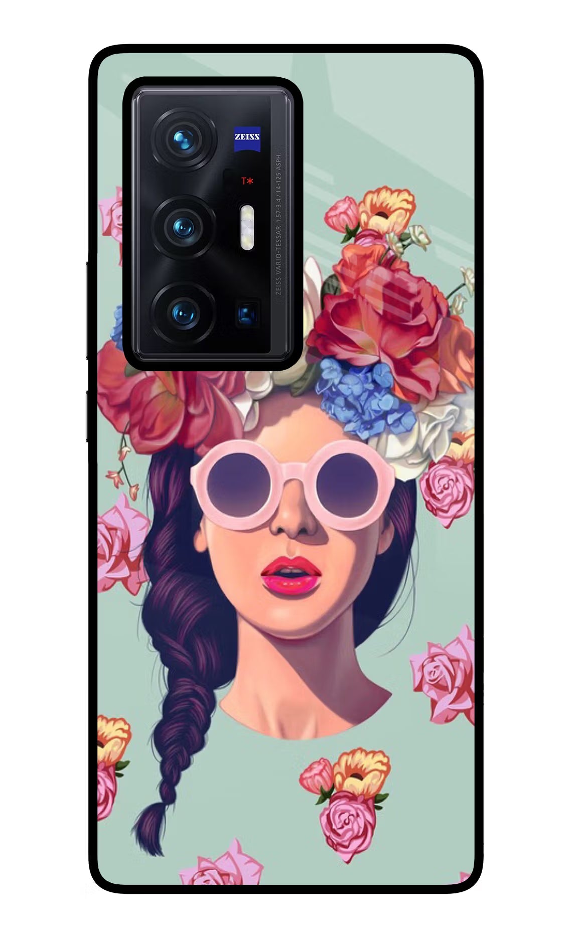 Pretty Girl Vivo X70 Pro+ Glass Case - Pretty Girl Vivo X70 Pro+ Glass Case Pretty Girl Vivo X70 Pro+ Glass Case