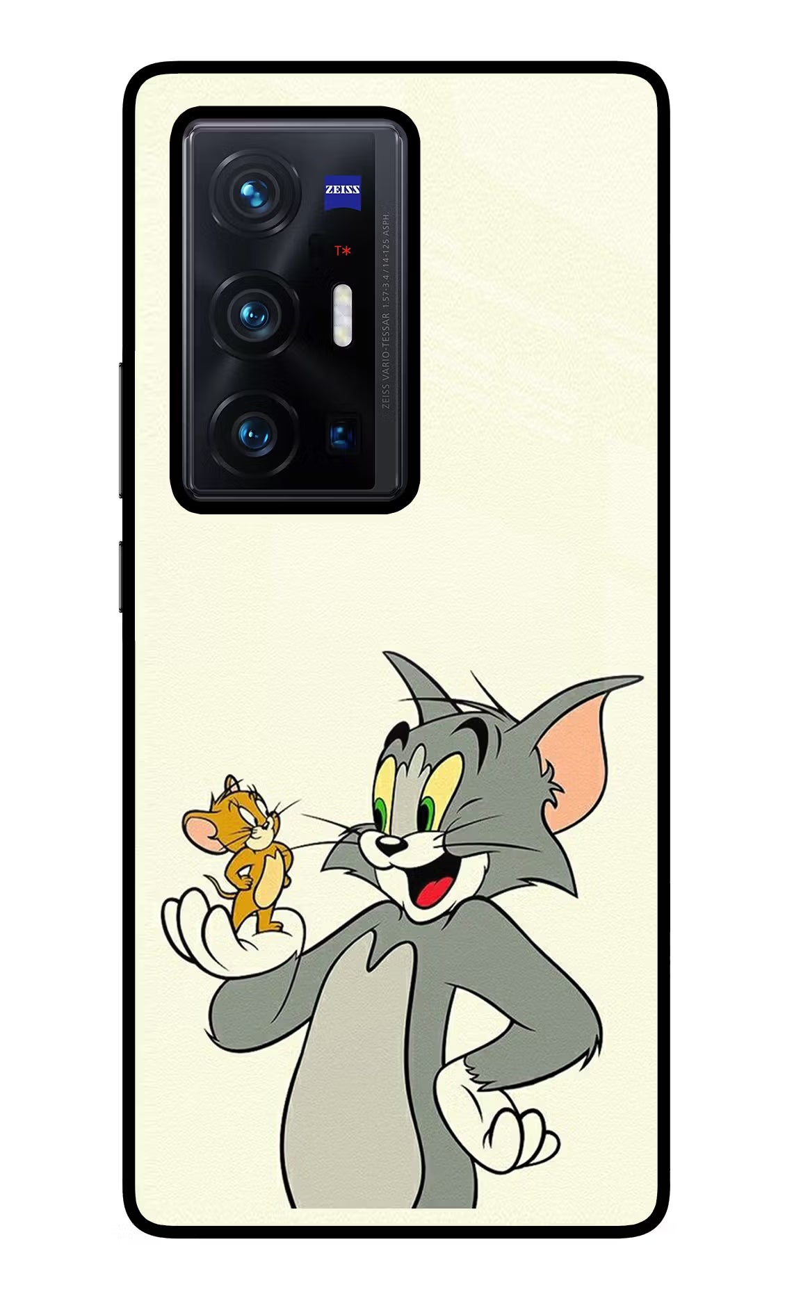 Tom & Jerry Vivo X70 Pro+ Back Cover - Tom & Jerry Vivo X70 Pro+ Glass Case Back Cover by Casekaro Tom & Jerry Vivo X70 Pro+ Glass Case Back Cover by Casekaro