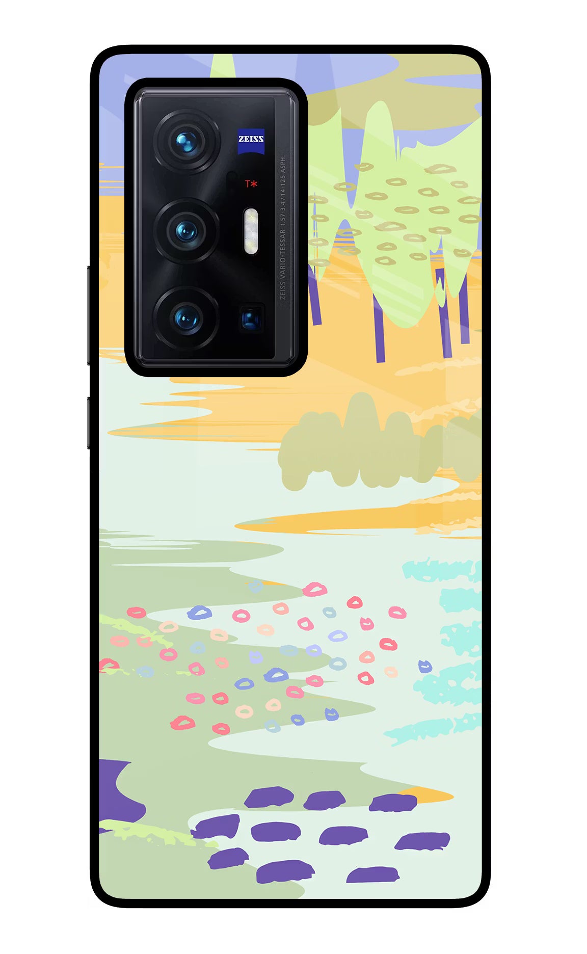 Scenery Vivo X70 Pro+ Back Cover - Scenery Vivo X70 Pro+ Glass Case Back Cover by Casekaro Scenery Vivo X70 Pro+ Glass Case Back Cover by Casekaro