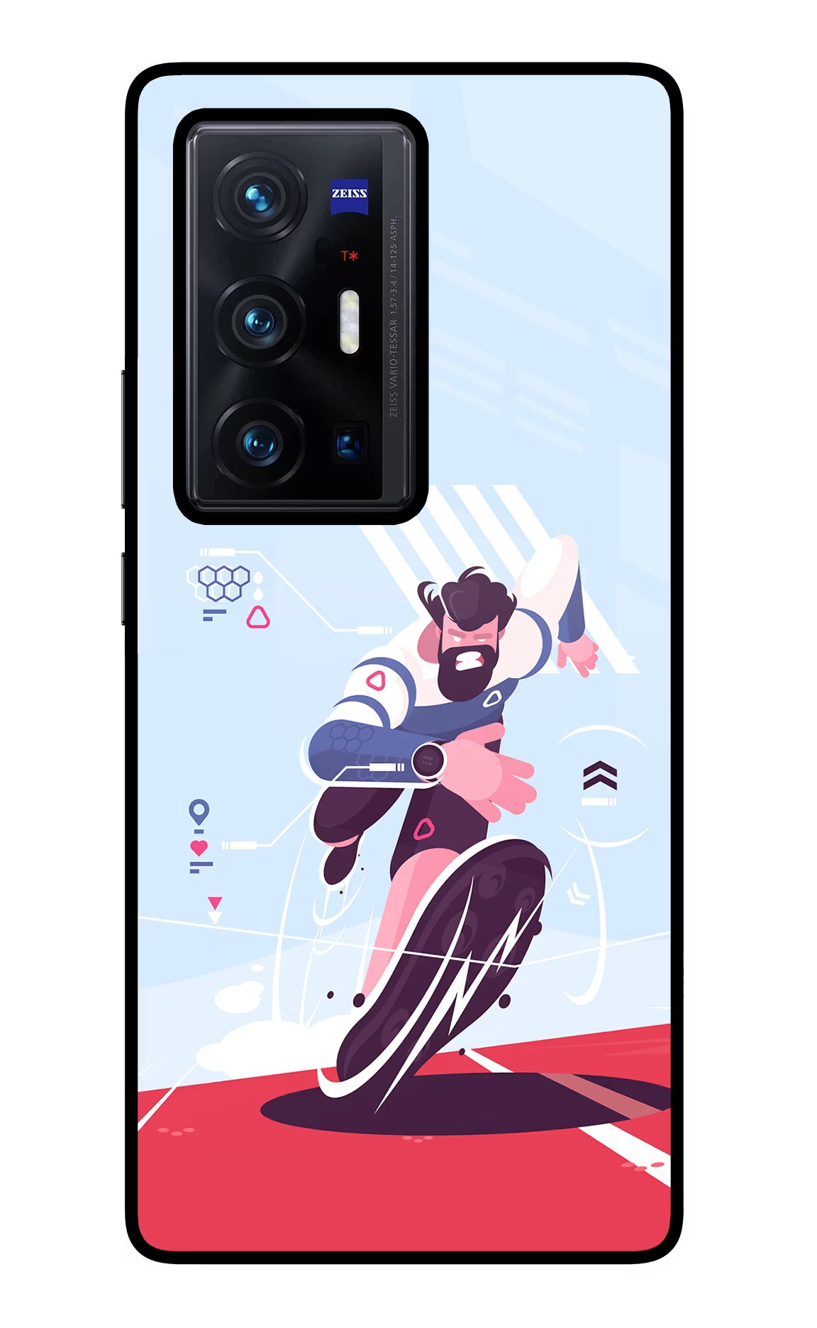 Run Pro Vivo X70 Pro+ Glass Case - Run Pro Vivo X70 Pro+ Glass Case Run Pro Vivo X70 Pro+ Glass Case