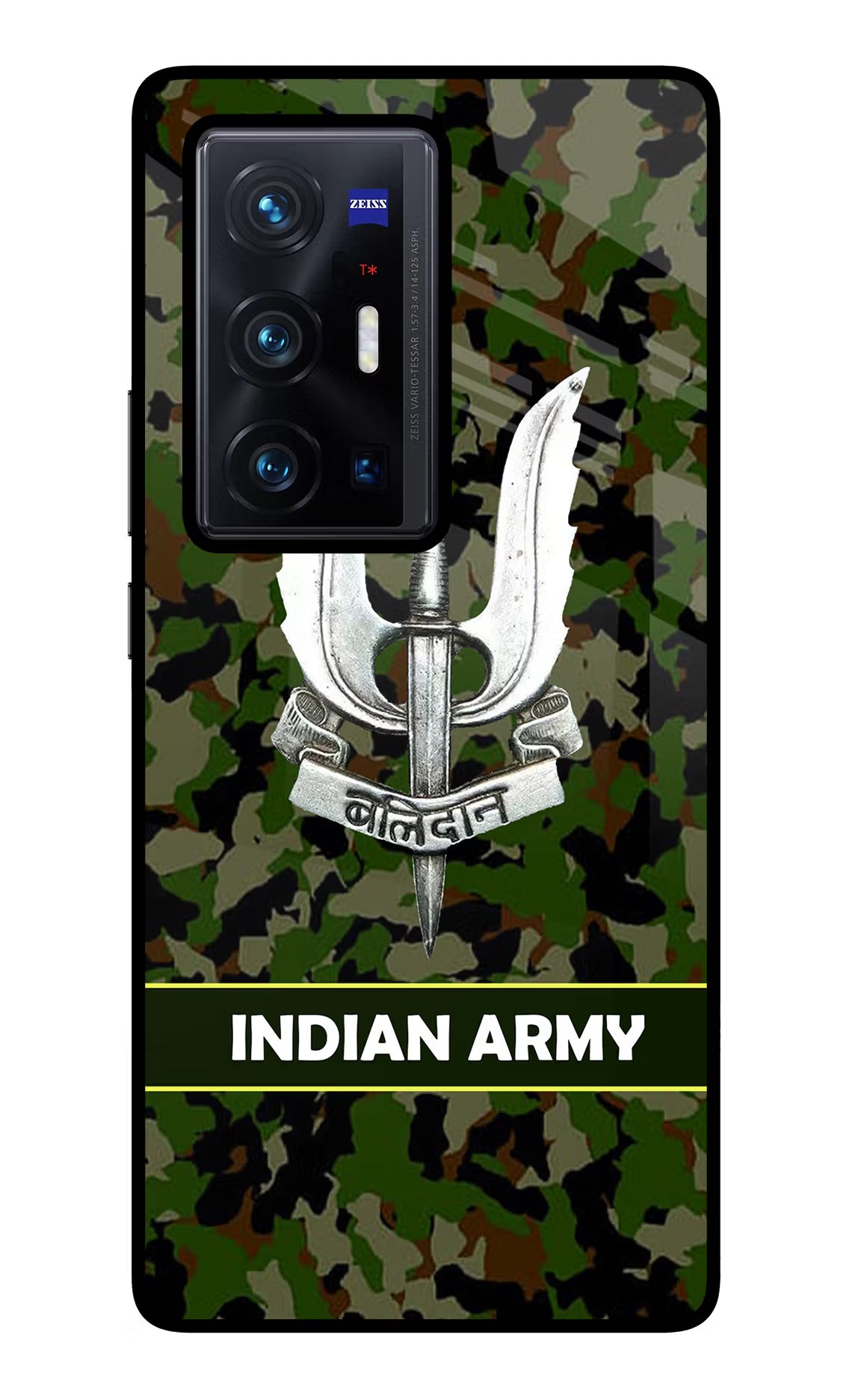 Balidan Indian Logo Vivo X70 Pro+ Back Cover - Balidan Indian Logo Vivo X70 Pro+ Glass Case Back Cover by Casekaro Balidan Indian Logo Vivo X70 Pro+ Glass Case Back Cover by Casekaro