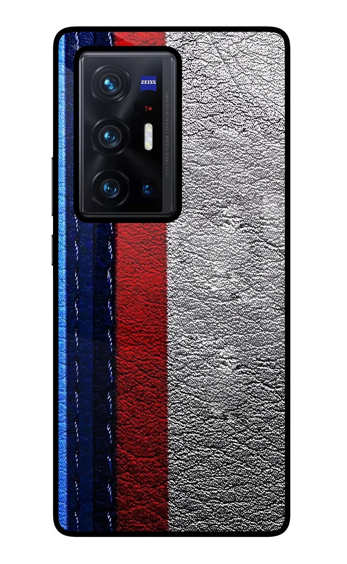 BMW Stripes Vivo X70 Pro+ Glass Case - BMW Stripes Vivo X70 Pro+ Glass Case BMW Stripes Vivo X70 Pro+ Glass Case