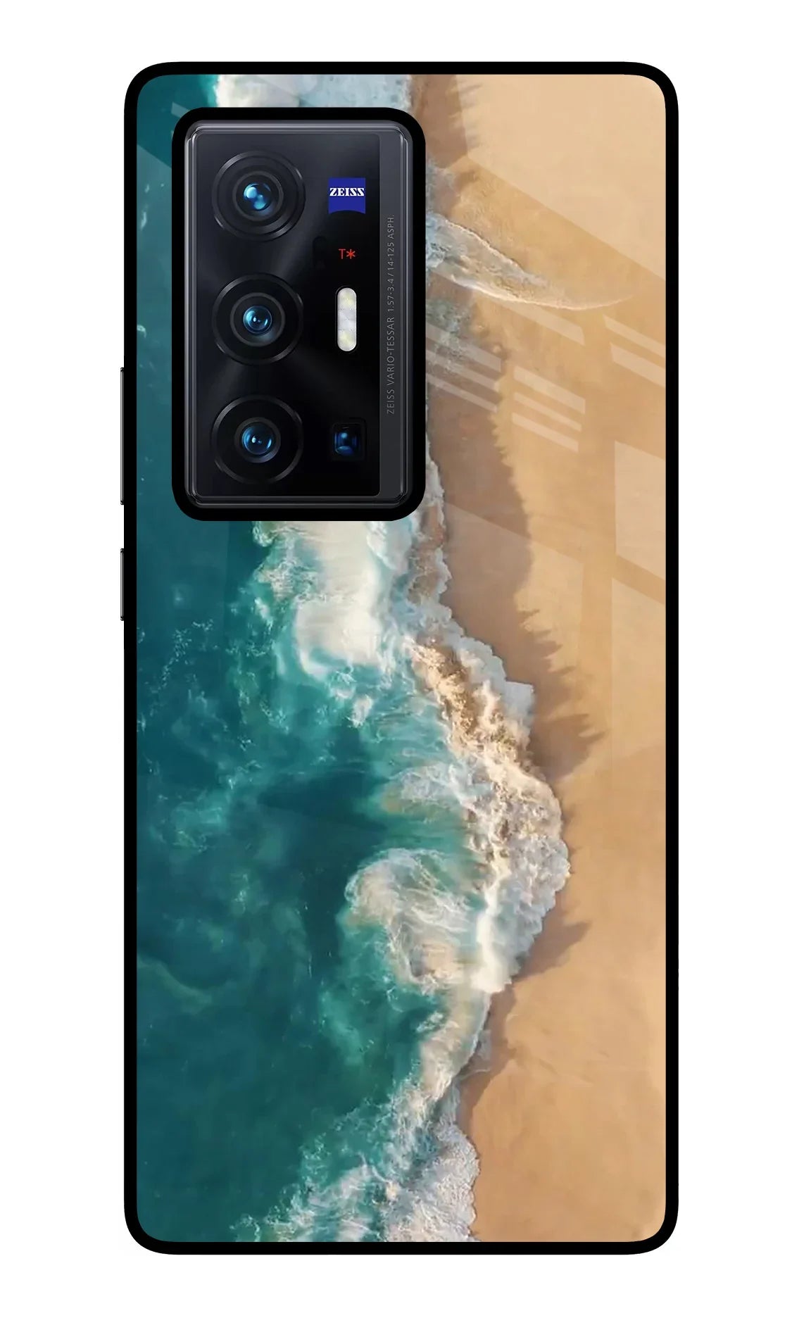 Ocean Beach Vivo X70 Pro+ Glass Case - Ocean Beach Vivo X70 Pro+ Glass Case Ocean Beach Vivo X70 Pro+ Glass Case