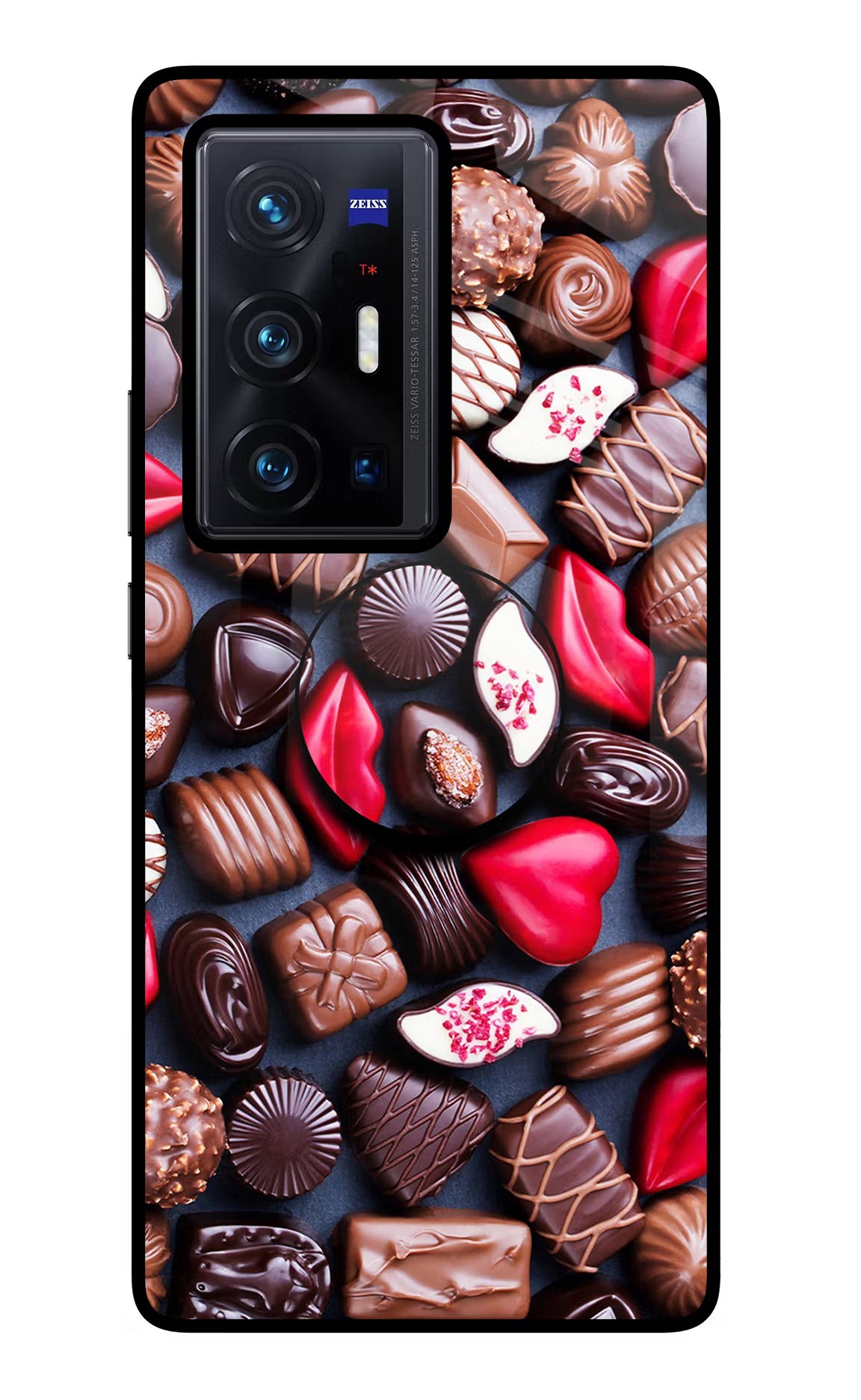Chocolates Vivo X70 Pro+ Glass Case - Chocolates Vivo X70 Pro+ Glass Case Chocolates Vivo X70 Pro+ Glass Case