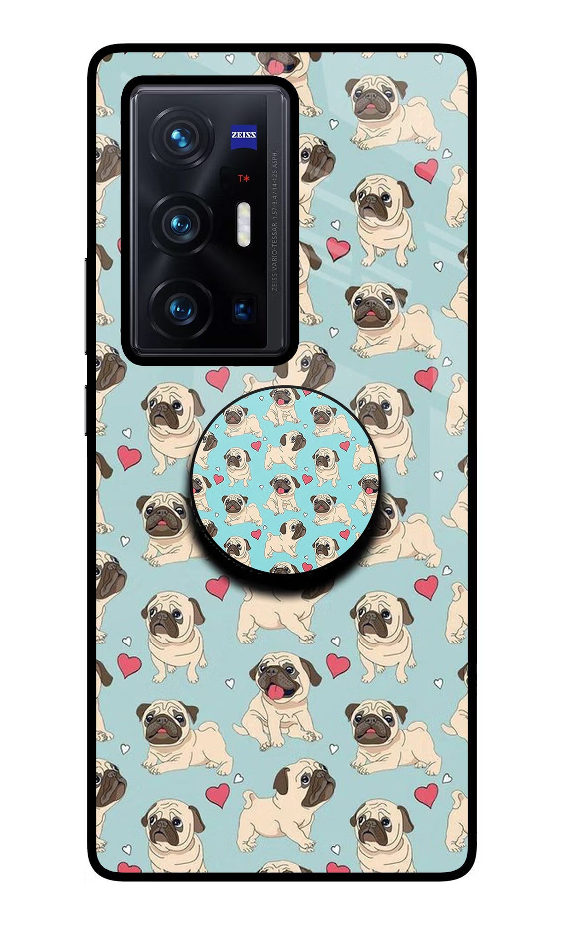 Pug Dog Vivo X70 Pro+ Pop Case - Pug Dog Vivo X70 Pro+ Pop Case by Casekaro Pug Dog Vivo X70 Pro+ Pop Case by Casekaro
