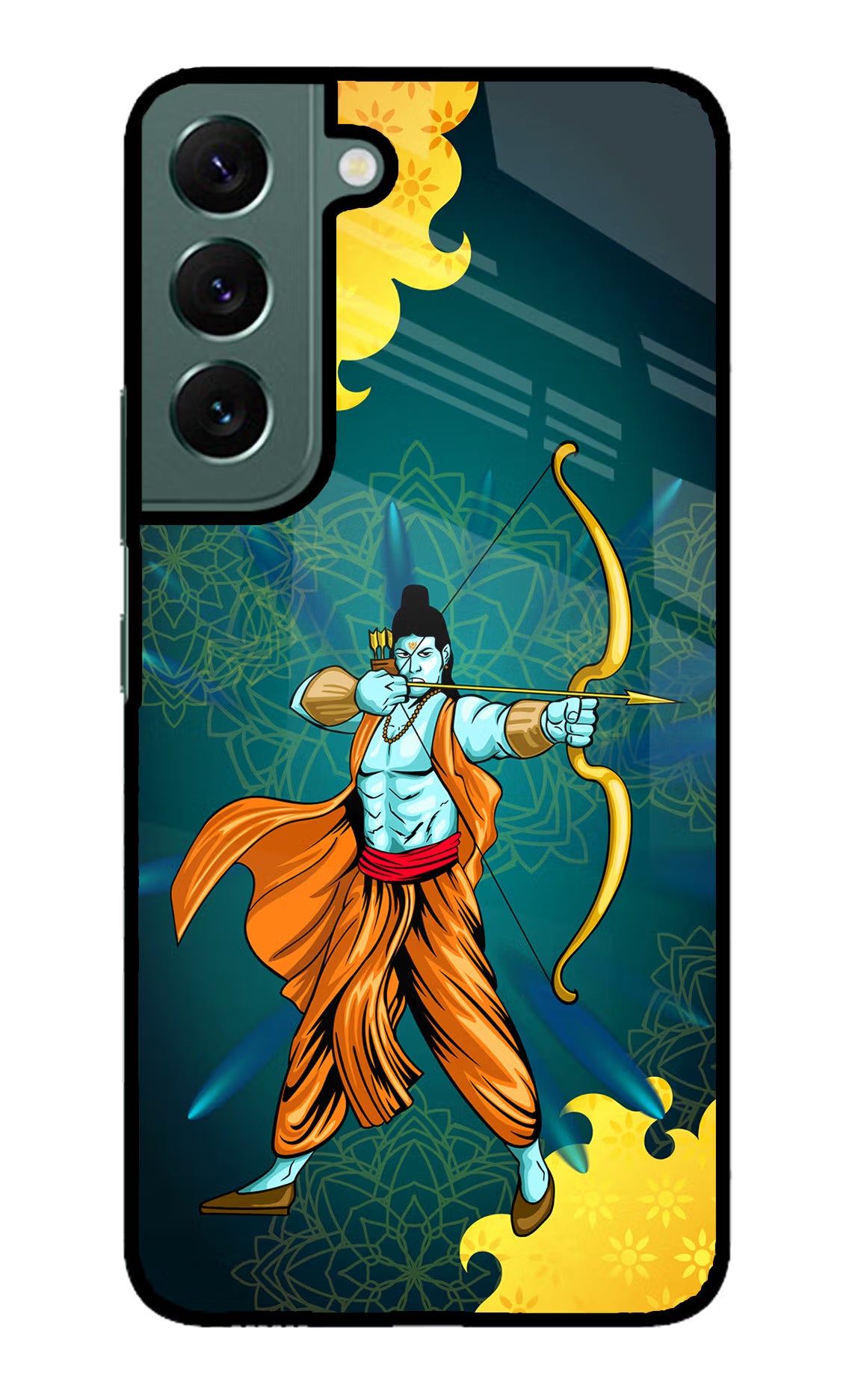 Lord Ram - 6 Samsung S22 Glass Case - Lord Ram - 6 Samsung S22 Glass Case Lord Ram - 6 Samsung S22 Glass Case