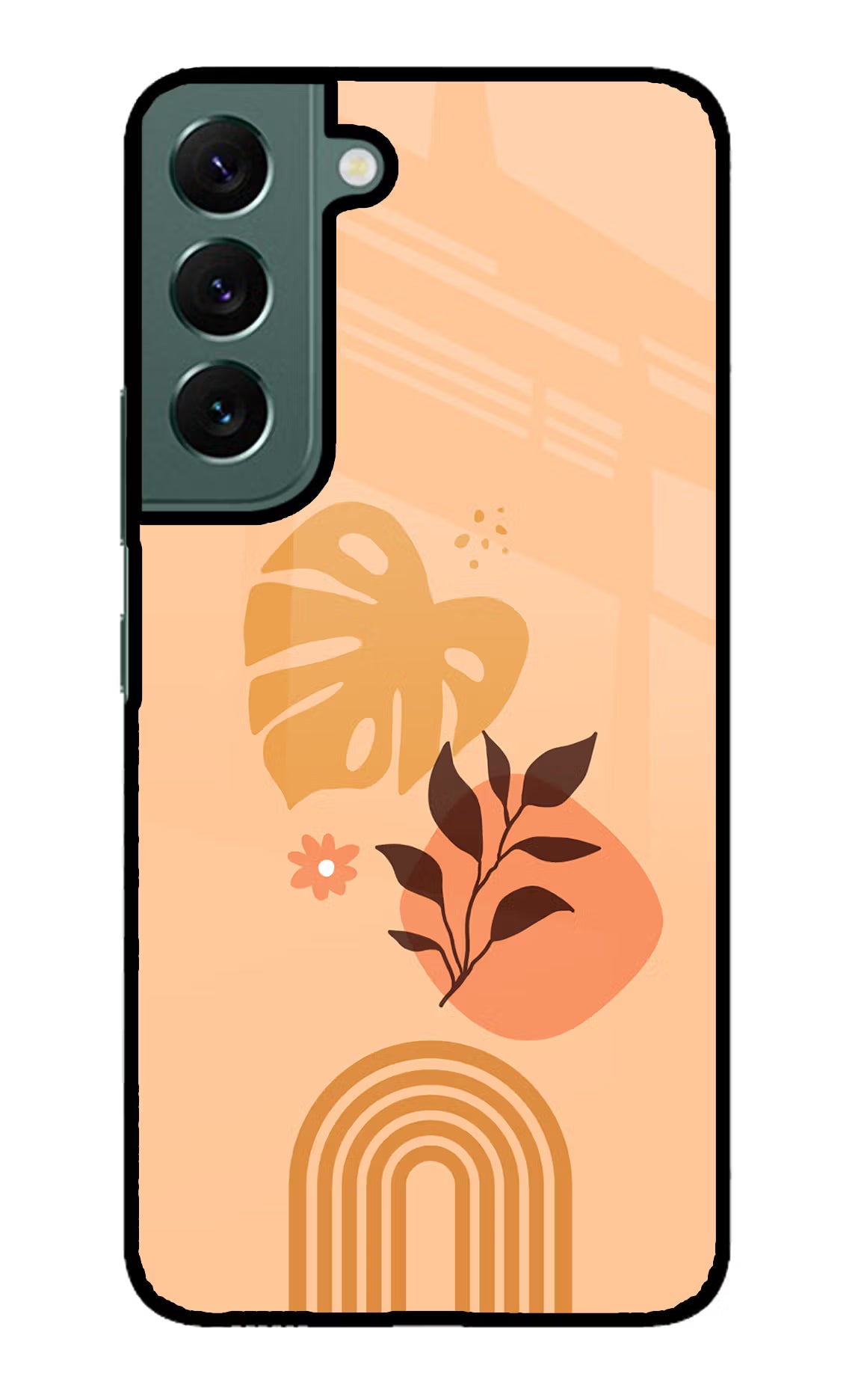 Bohemian Art Samsung S22 Glass Case - Bohemian Art Samsung S22 Glass Case Bohemian Art Samsung S22 Glass Case