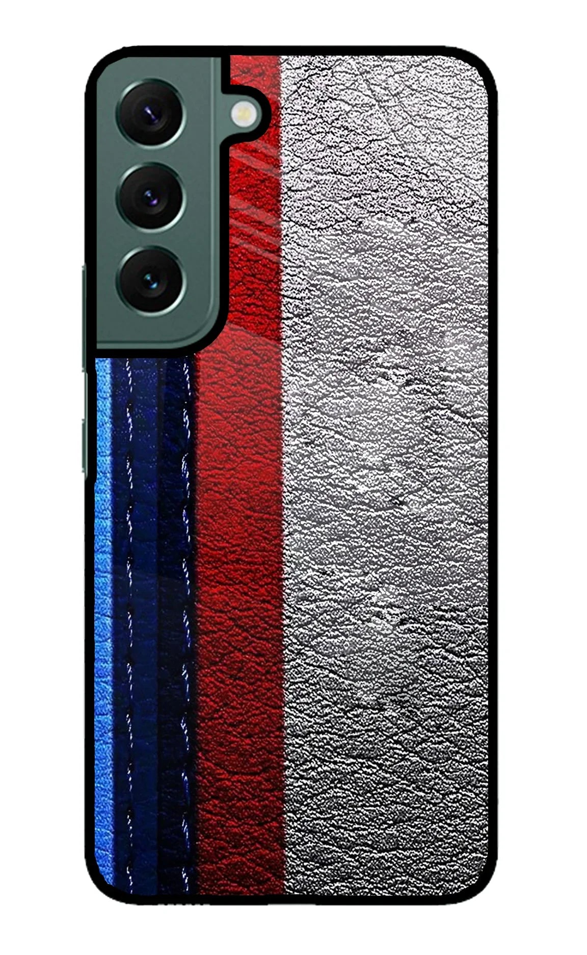 BMW Stripes Samsung S22 Glass Case - BMW Stripes Samsung S22 Glass Case BMW Stripes Samsung S22 Glass Case