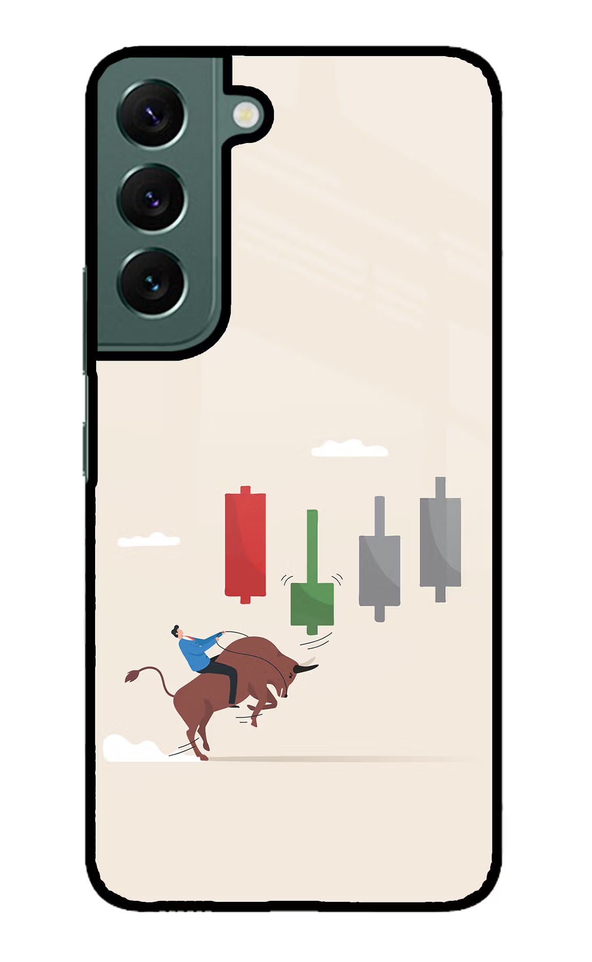 Bull Trading Momentum Samsung S22 Glass Case - Bull Trading Momentum Samsung S22 Glass Case Bull Trading Momentum Samsung S22 Glass Case