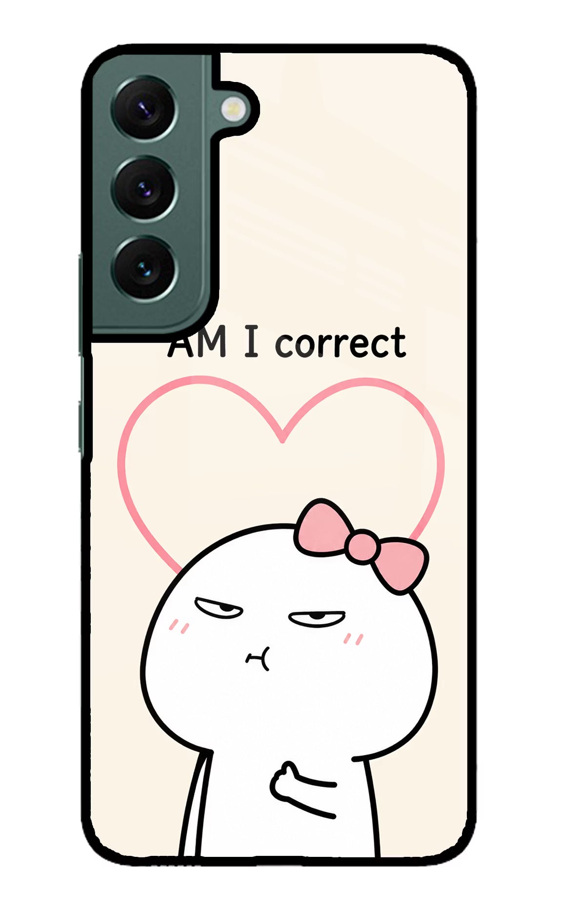 Always Right Samsung S22 Glass Case - Always Right Samsung S22 Glass Case Always Right Samsung S22 Glass Case