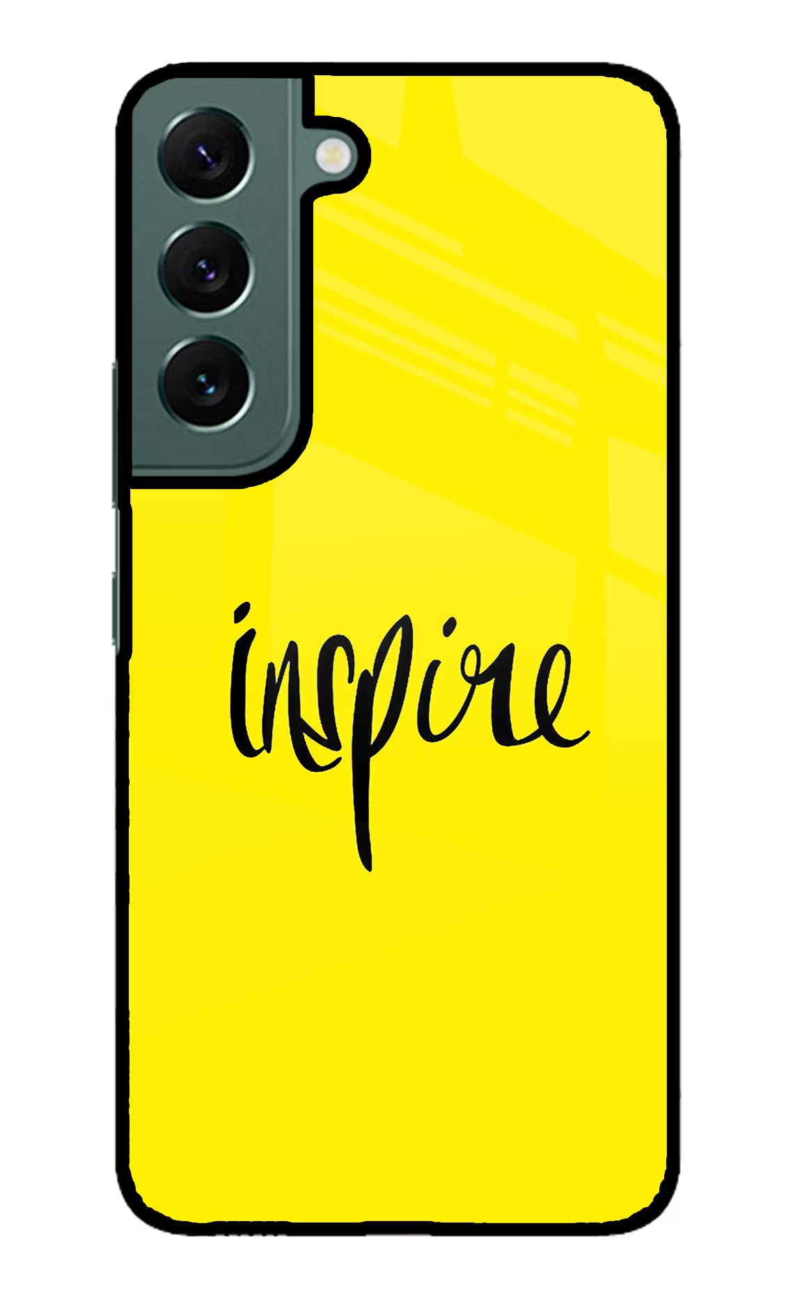 Inspire Samsung S22 Plus Back Cover - Inspire Samsung S22 Plus Glass Case Back Cover by Casekaro Inspire Samsung S22 Plus Glass Case Back Cover by Casekaro