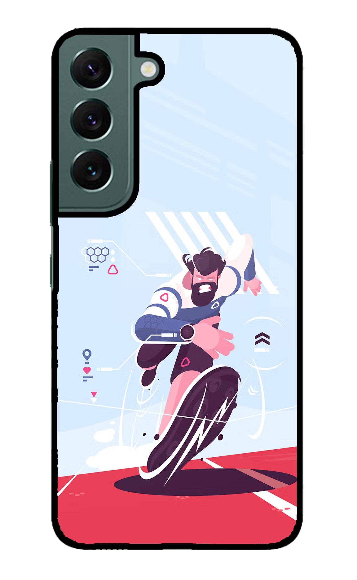 Run Pro Samsung S22 Plus Glass Case - Run Pro Samsung S22 Plus Glass Case Run Pro Samsung S22 Plus Glass Case