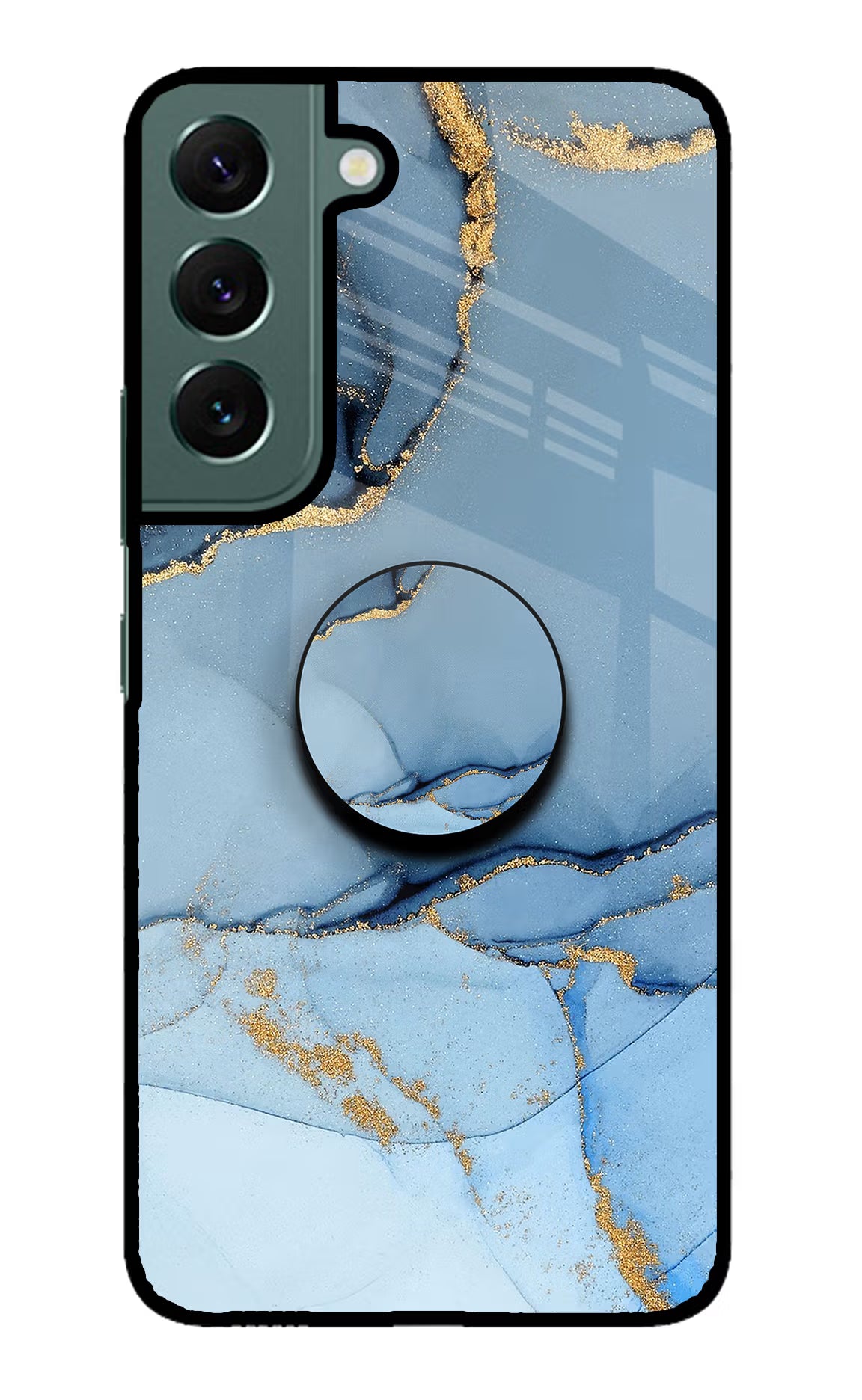 Blue Marble Samsung S22 Plus Pop Case - Blue Marble Samsung S22 Plus Pop Case by Casekaro Blue Marble Samsung S22 Plus Pop Case by Casekaro