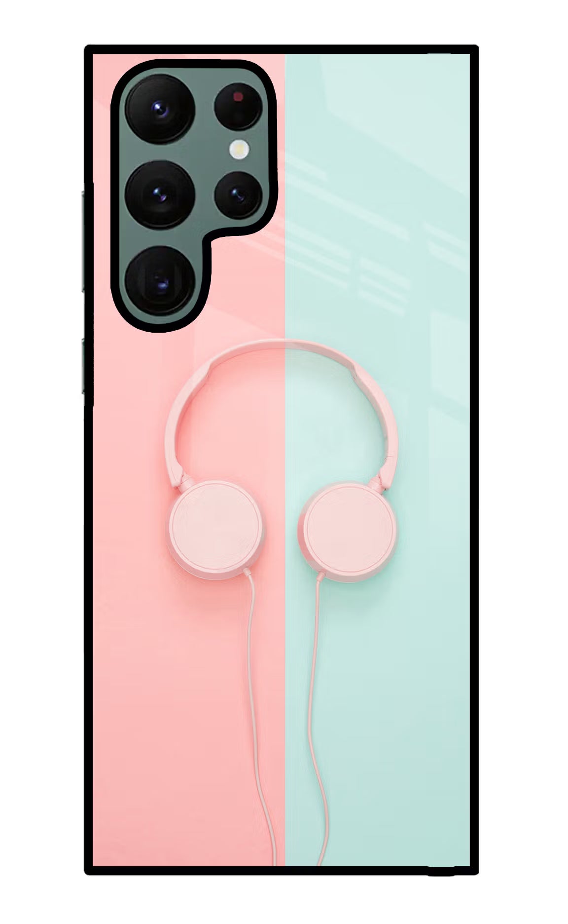 Music Lover Samsung S22 Ultra Back Cover - Music Lover Samsung S22 Ultra Glass Case Back Cover by Casekaro Music Lover Samsung S22 Ultra Glass Case Back Cover by Casekaro