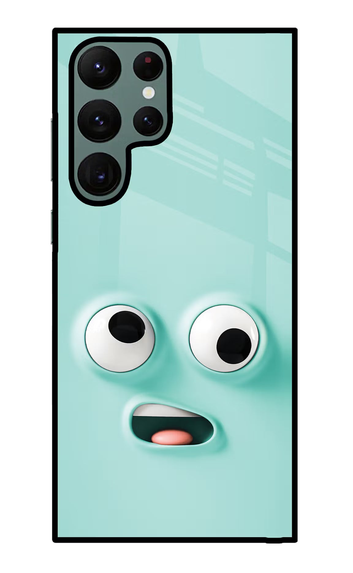 Funny Cartoon Samsung S22 Ultra Back Cover - Funny Cartoon Samsung S22 Ultra Glass Case Back Cover by Casekaro Funny Cartoon Samsung S22 Ultra Glass Case Back Cover by Casekaro