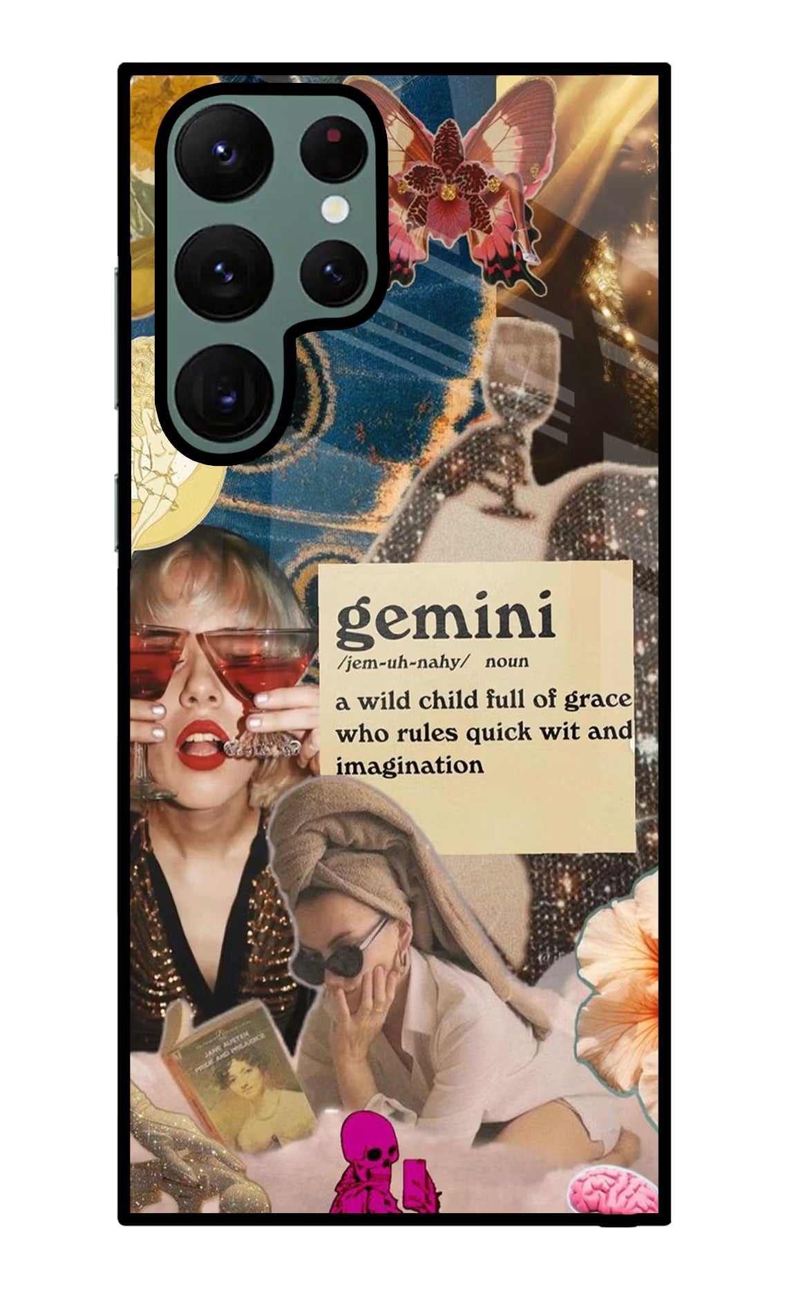 Gemini Zodiac Samsung S22 Ultra Glass Case - Gemini Zodiac Samsung S22 Ultra Glass Case Gemini Zodiac Samsung S22 Ultra Glass Case