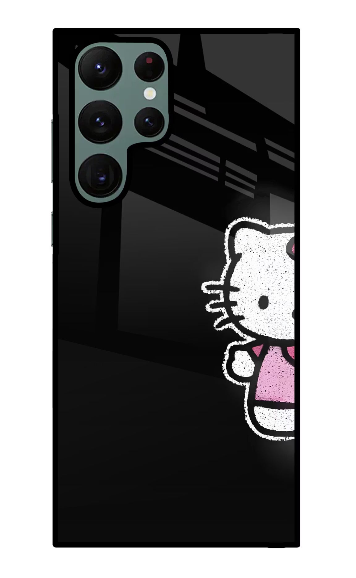 Kitty Charm Samsung S22 Ultra Glass Case - Kitty Charm Samsung S22 Ultra Glass Case Kitty Charm Samsung S22 Ultra Glass Case