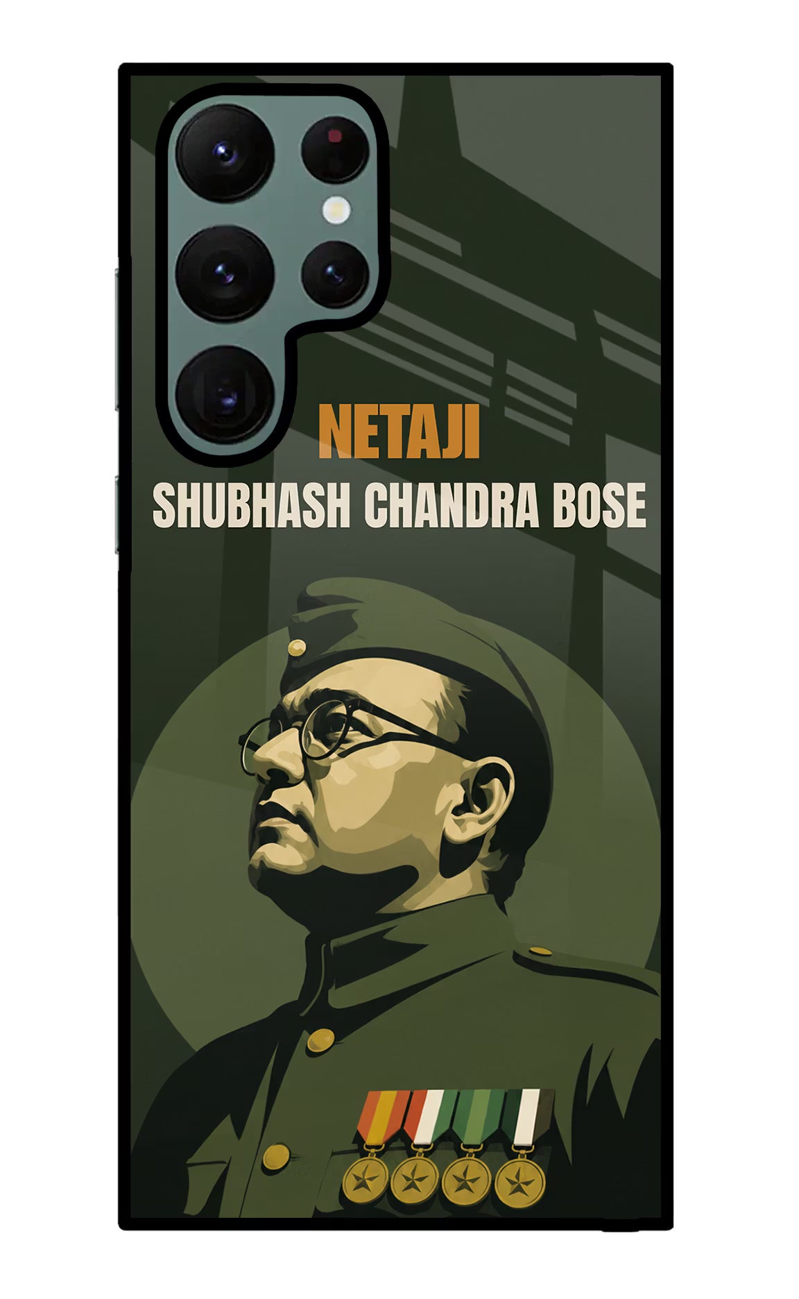 Netaji Legacy Samsung S22 Ultra Glass Case - Netaji Legacy Samsung S22 Ultra Glass Case Netaji Legacy Samsung S22 Ultra Glass Case