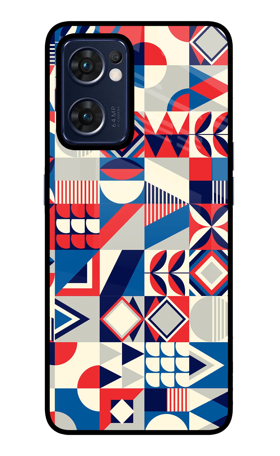 Colorful Pattern Oppo Reno7 5G Glass Case - Colorful Pattern Oppo Reno7 5G Glass Case Colorful Pattern Oppo Reno7 5G Glass Case