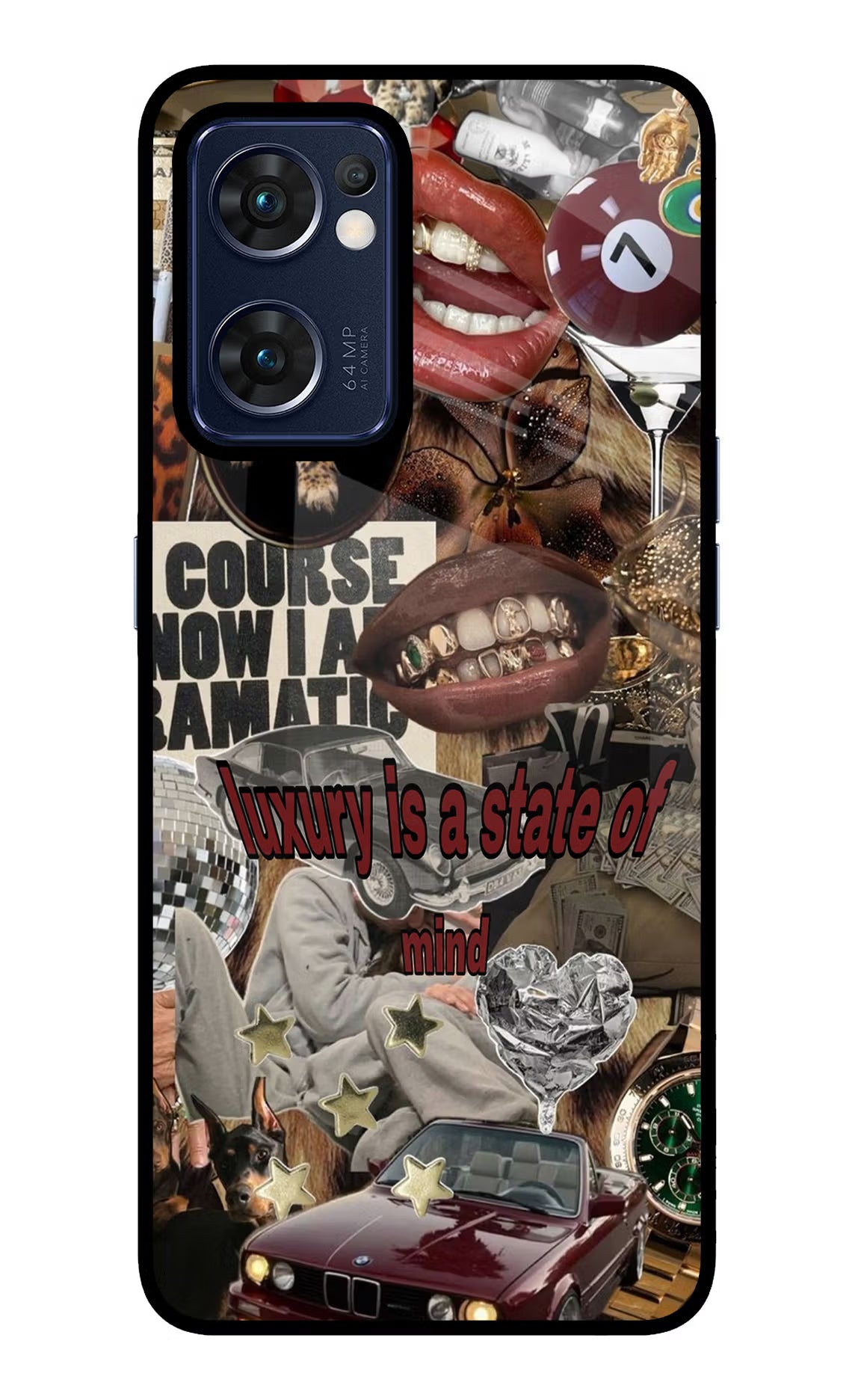 Luxury Oppo Reno7 5G Glass Case - Luxury Oppo Reno7 5G Glass Case Luxury Oppo Reno7 5G Glass Case